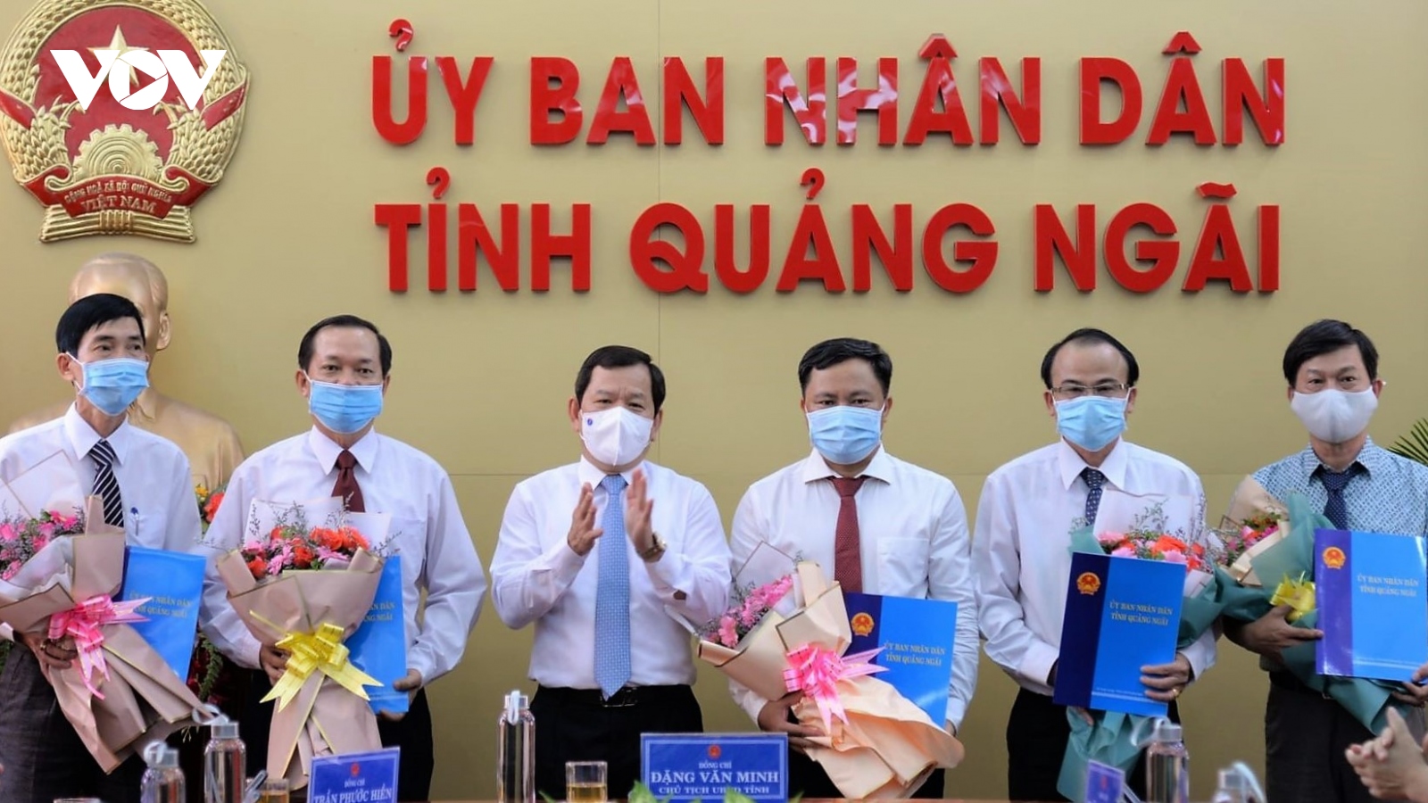 Quảng Ngãi bổ nhiệm 5 Giám đốc sở