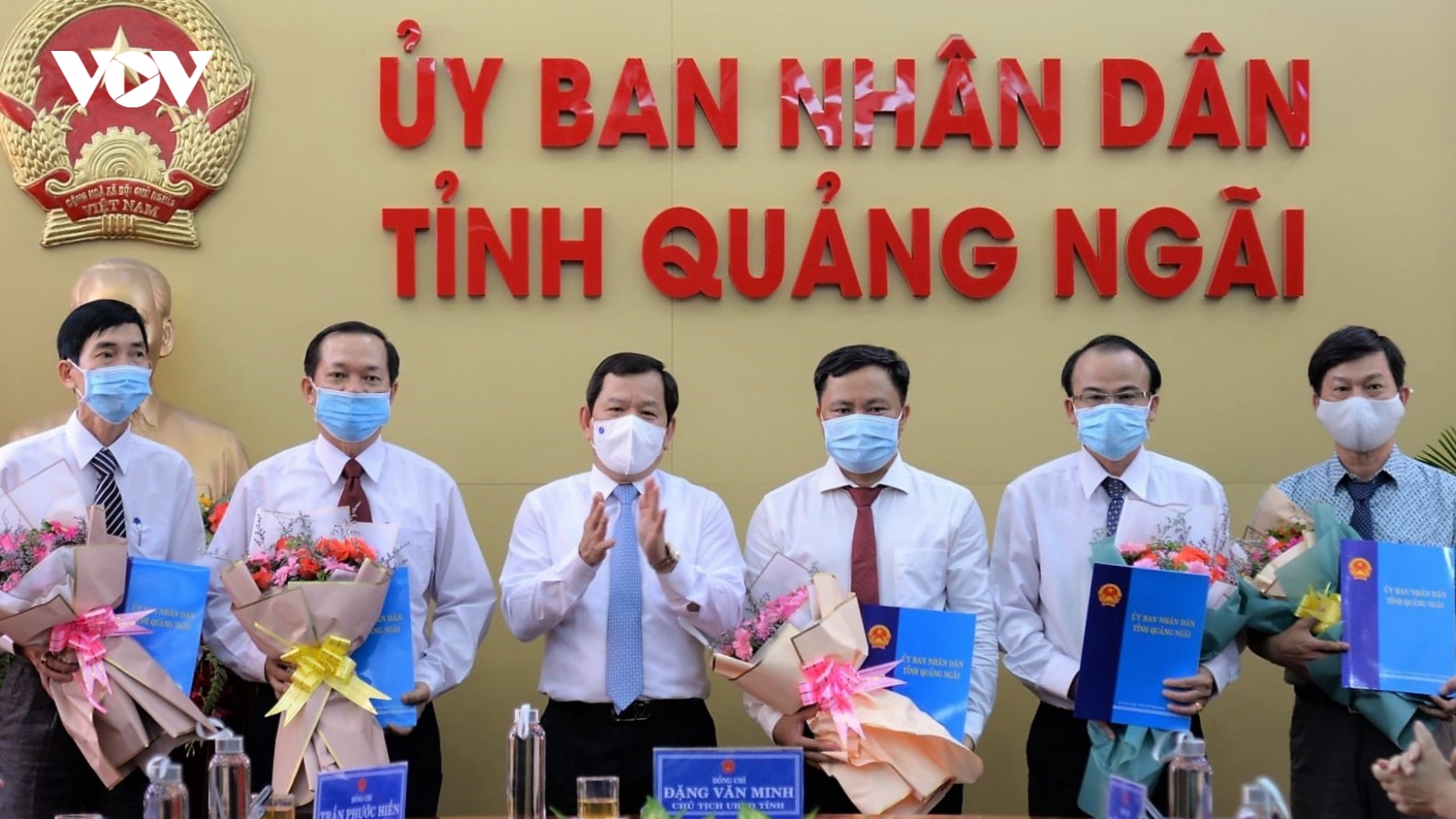 Quảng Ngãi bổ nhiệm 5 Giám đốc sở