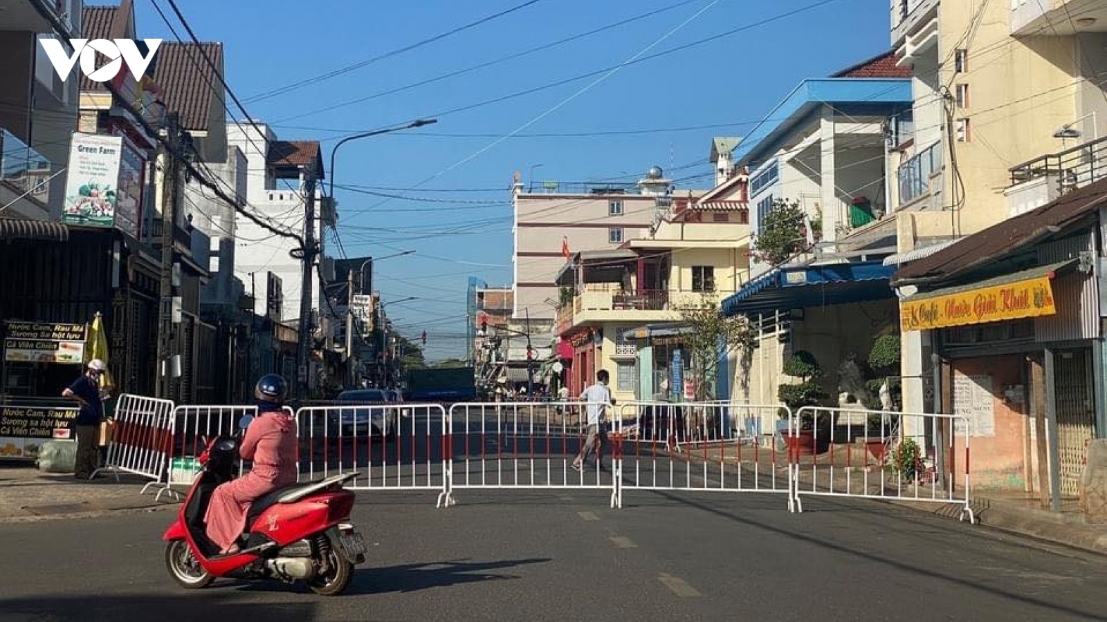Phong toả đoạn phố liên quan đến nữ bệnh nhân Covid-19 ở Đồng Nai