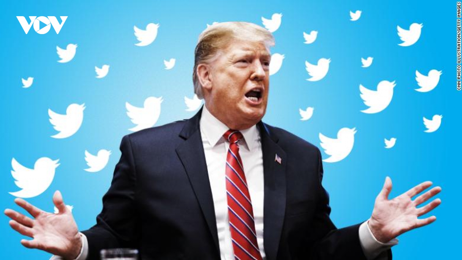 Twitter đình chỉ tài khoản đăng lại tuyên bố của ông Trump