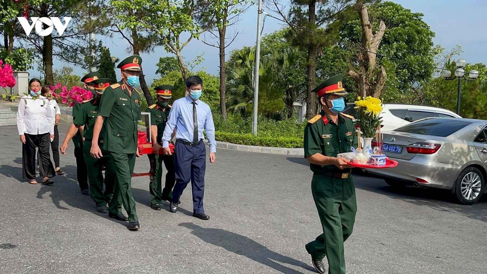 Quảng Trị tổ chức trang trọng lễ truy điệu và an táng 24 liệt sĩ hy sinh tại Lào