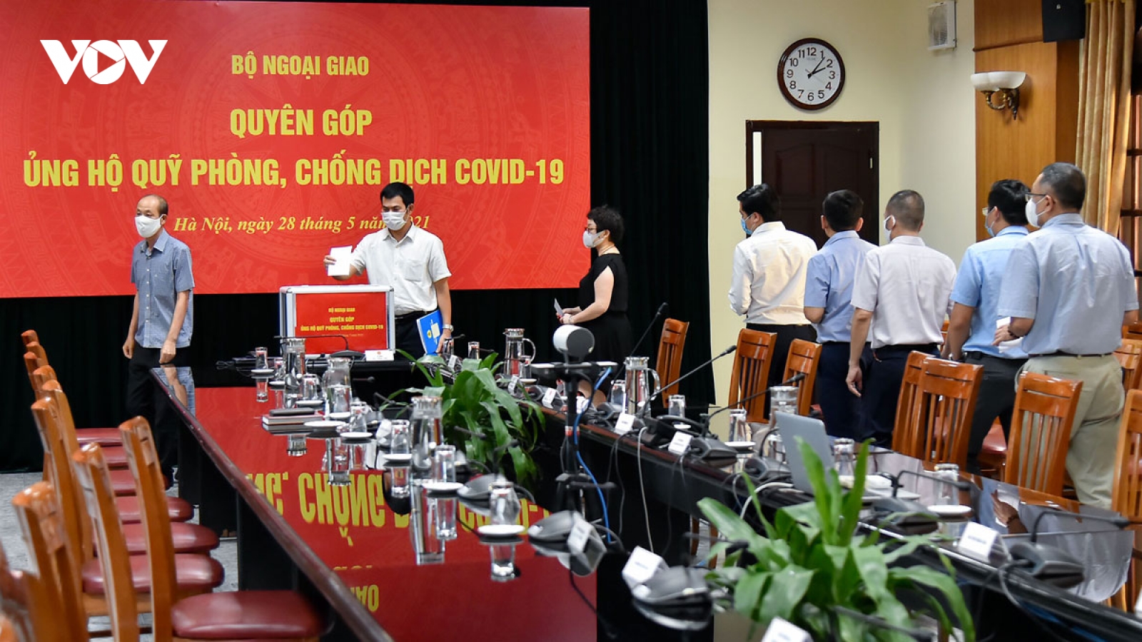 Bộ Ngoại giao phát động quyên góp ủng hộ phòng, chống dịch Covid-19