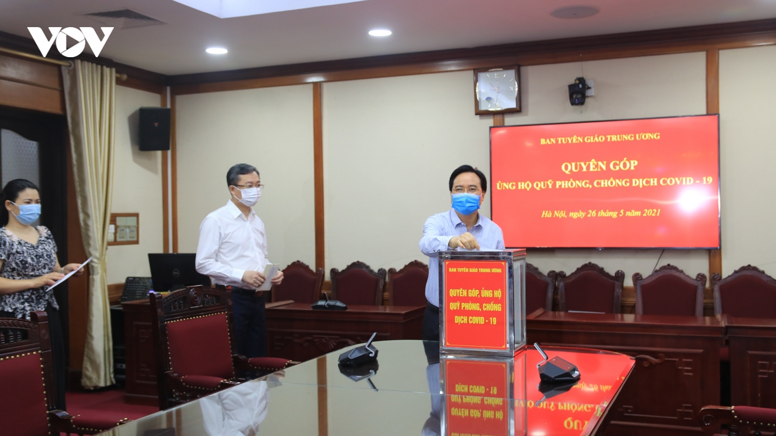Ban Tuyên giáo Trung ương phát động quyên góp ủng hộ Quỹ phòng, chống dịch Covid-19