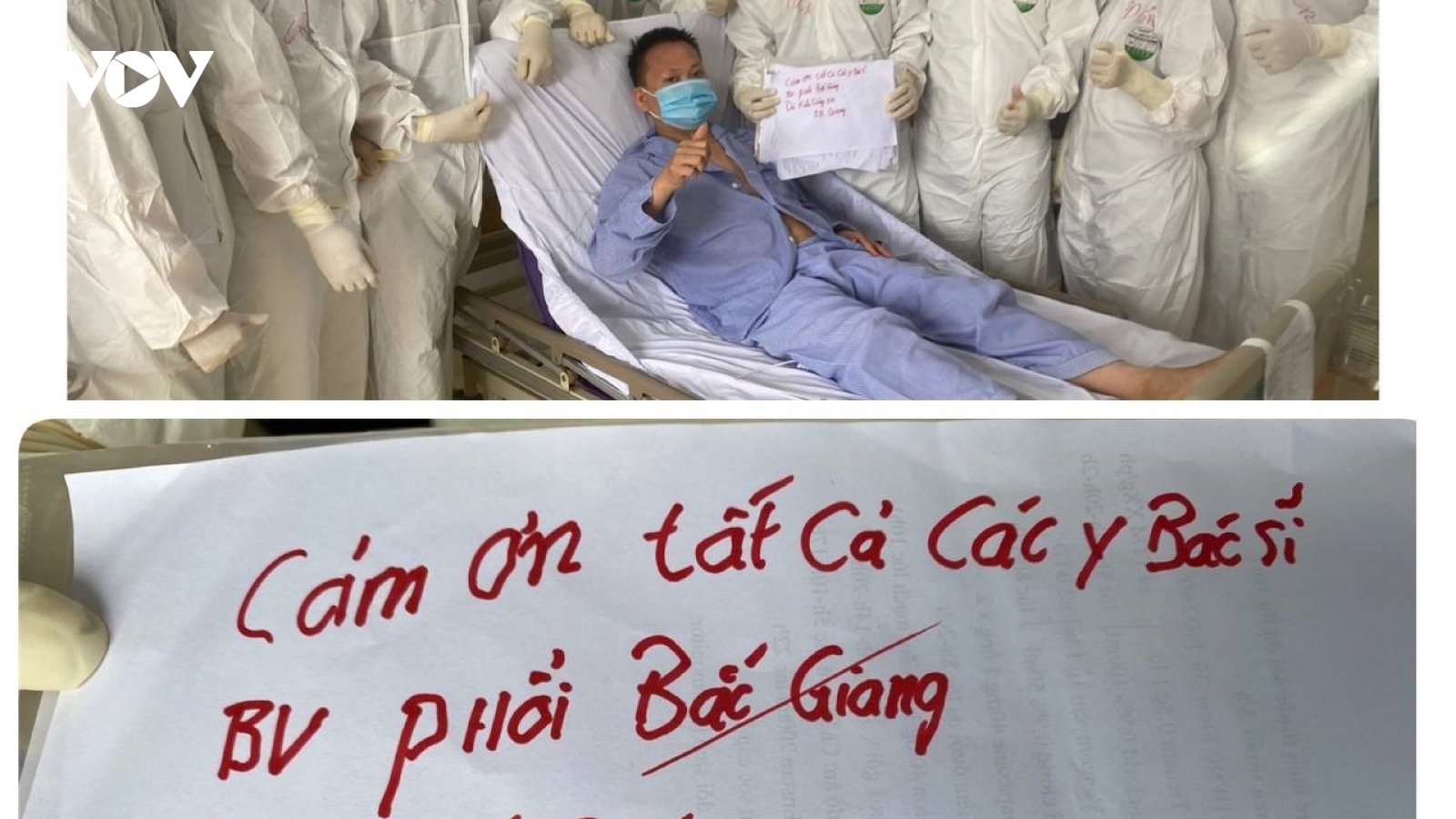 Thoát khỏi "cửa tử", nam bệnh nhân COVID-19 trẻ xúc động cảm ơn bác sĩ
