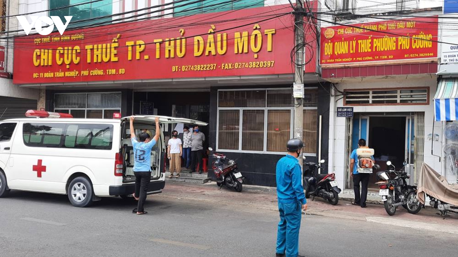 Chi Cục thuế Thủ Dầu Một (Bình Dương) tạm dừng giao dịch do liên quan ca mắc Covid-19