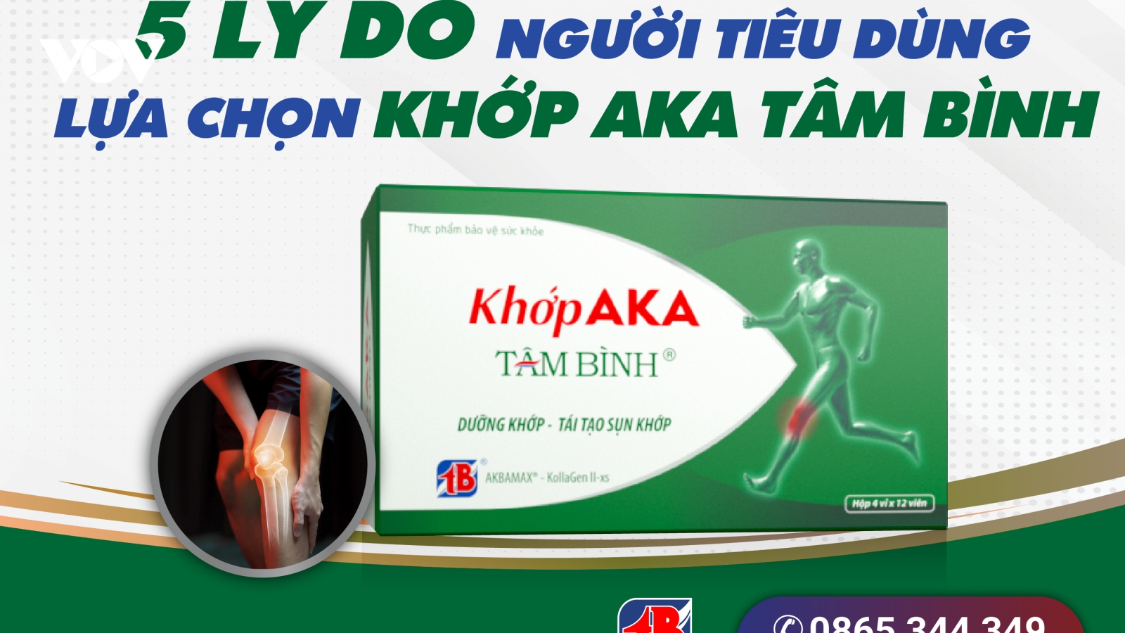 5 lý do người tiêu dùng lựa chọn Khớp AKA Tâm Bình