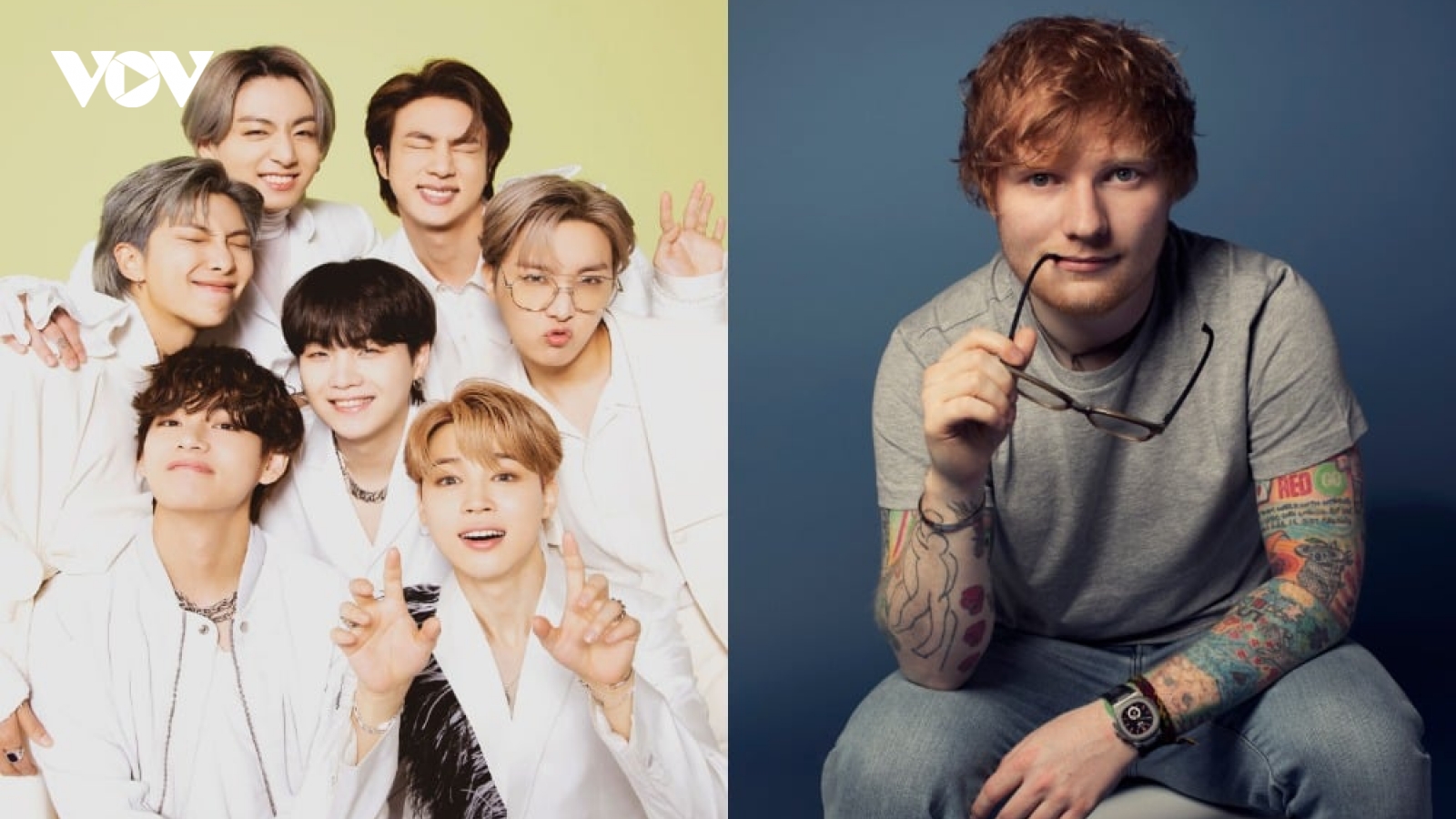 BTS hợp tác với Ed Sheeran trong ca khúc mới