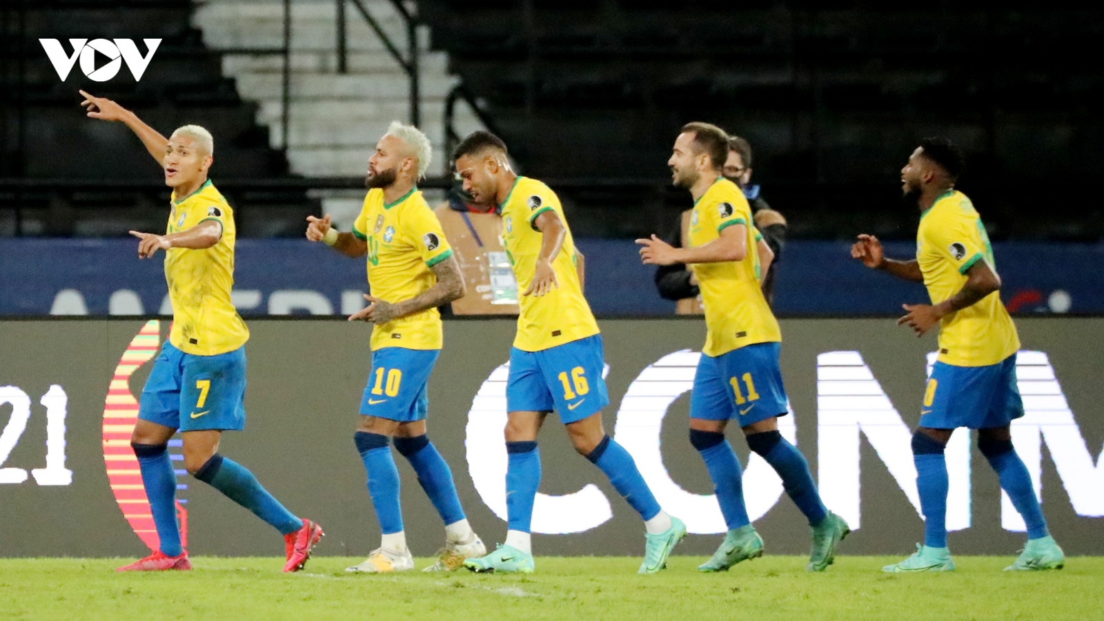 Neymar là tâm điểm, Brazil thắng Peru "4 sao" ở Copa America 2021