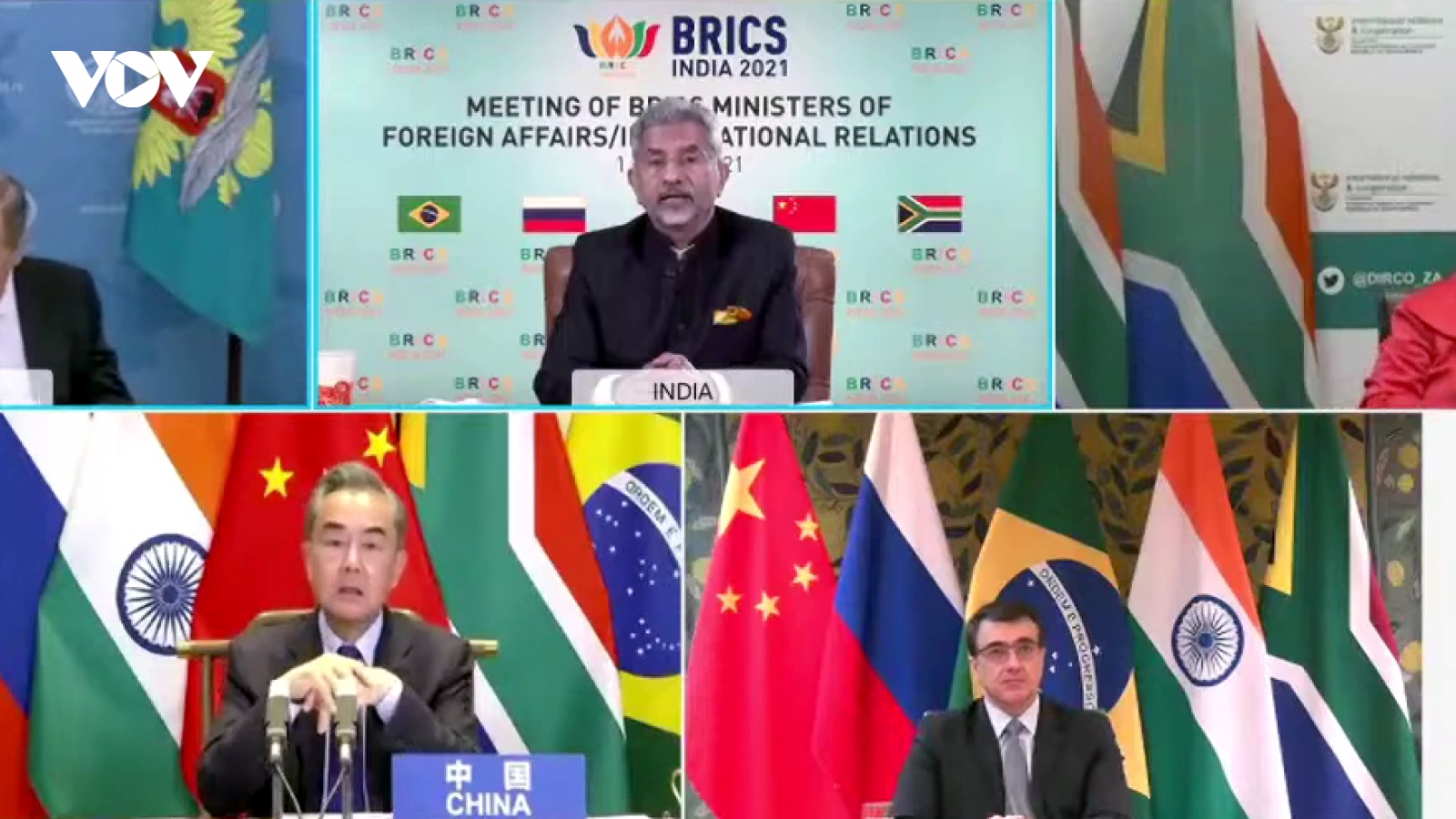 Ngoại trưởng nhóm BRICS quyết thúc đẩy và cải cách hệ thống đa phương