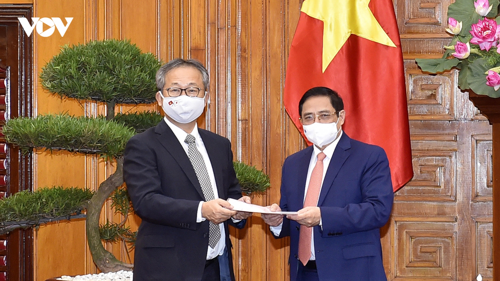 Thủ tướng Phạm Minh Chính tiếp Đại sứ Nhật Bản tại Việt Nam Yamada Takio