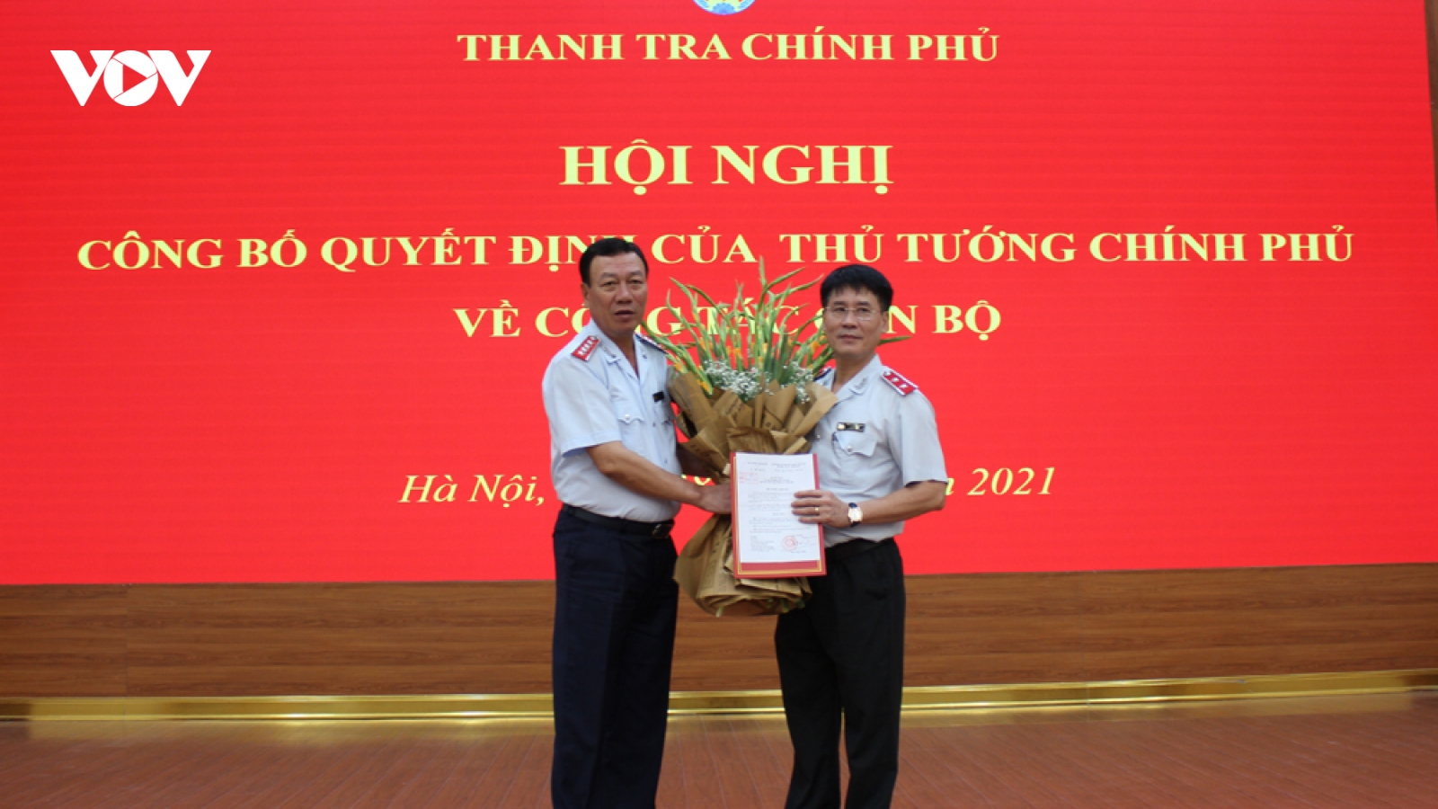 Công bố quyết định bổ nhiệm Phó Tổng Thanh tra Chính phủ
