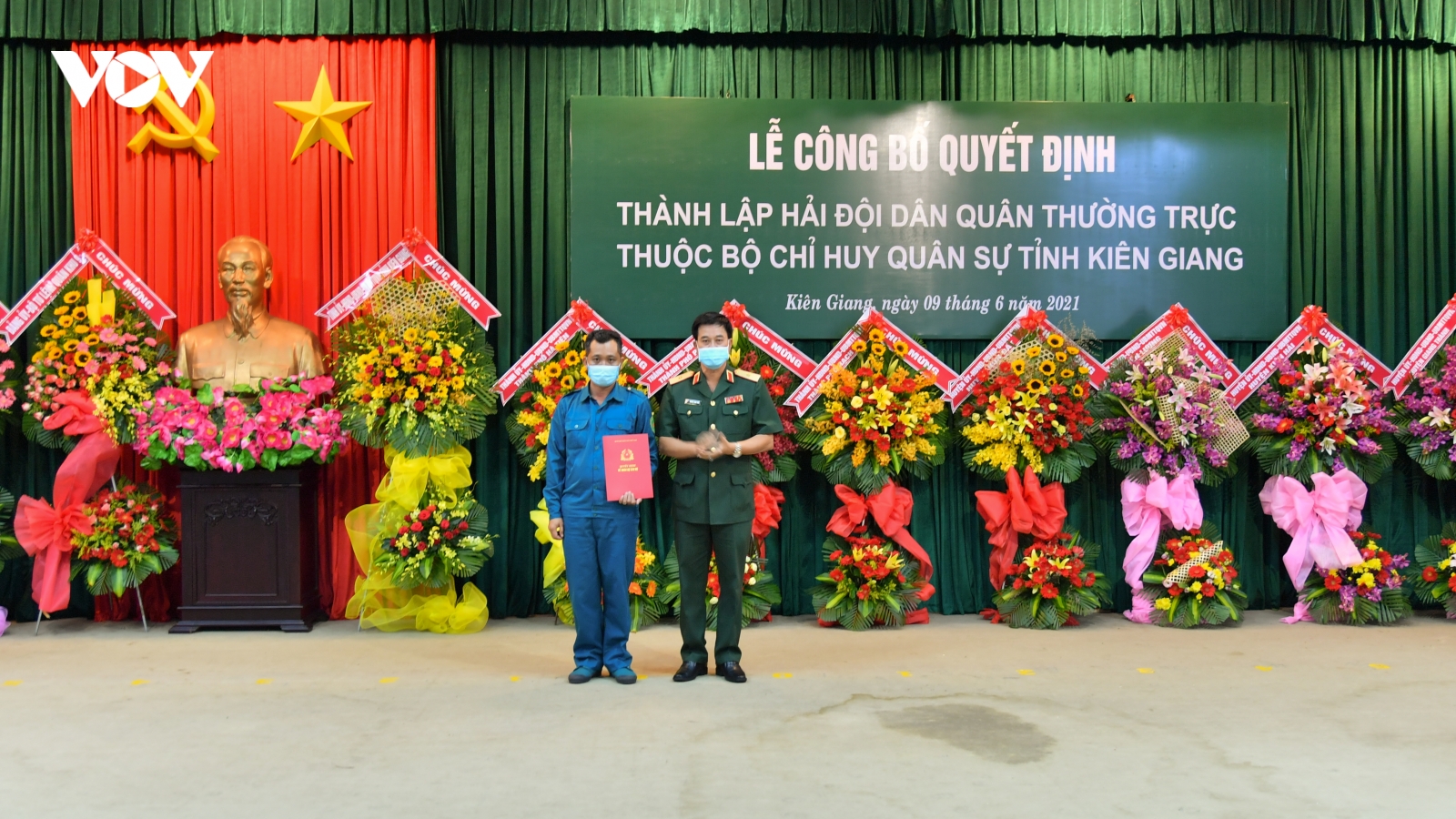 Thành lập Hải đội dân quân thường trực tỉnh Kiên Giang