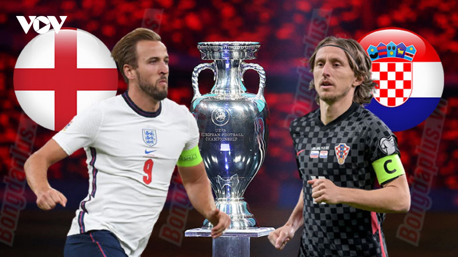 Lịch thi đấu bóng đá EURO 2021 hôm nay 13/6: Anh đấu Croatia, Hà Lan gặp Ukraine