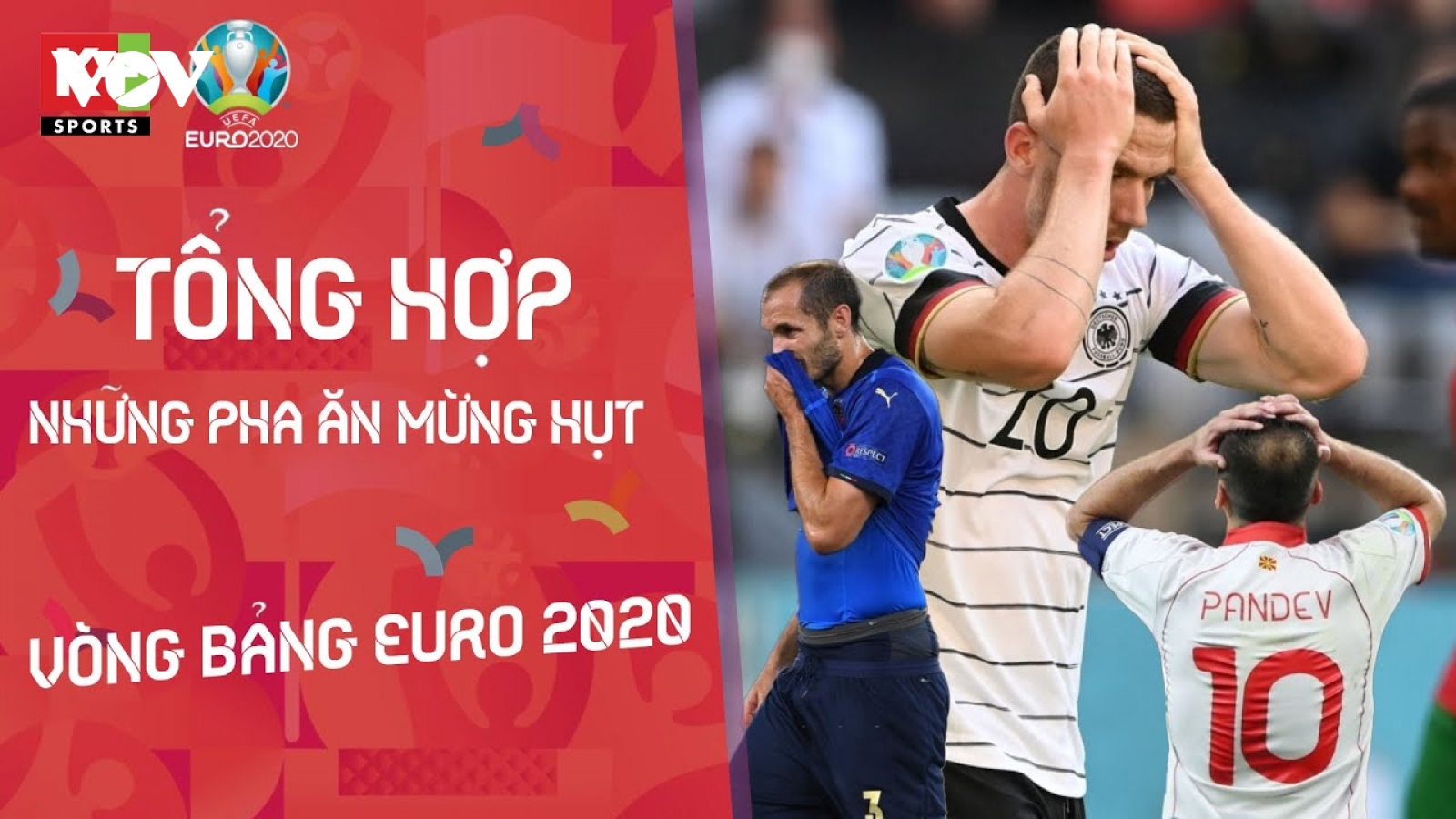 Những pha bóng “giết chết cảm xúc” ở EURO 2021