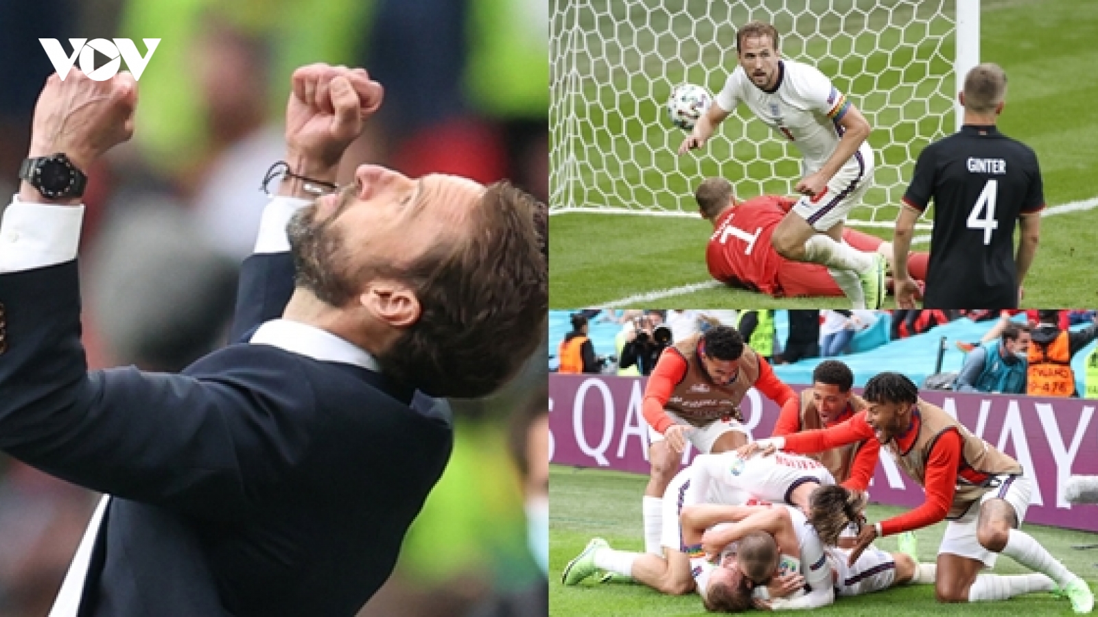 Anh 2-0 Đức: Gareth Southgate trả mối hận EURO 1996
