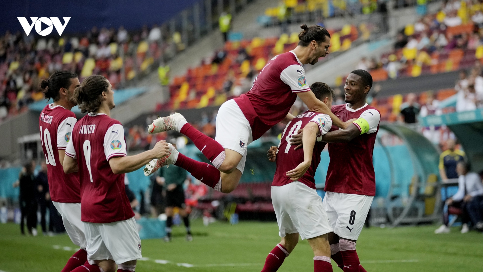 Toàn cảnh Áo 1-0 Ukraine: Chiến tích lịch sử của Alaba và đồng đội