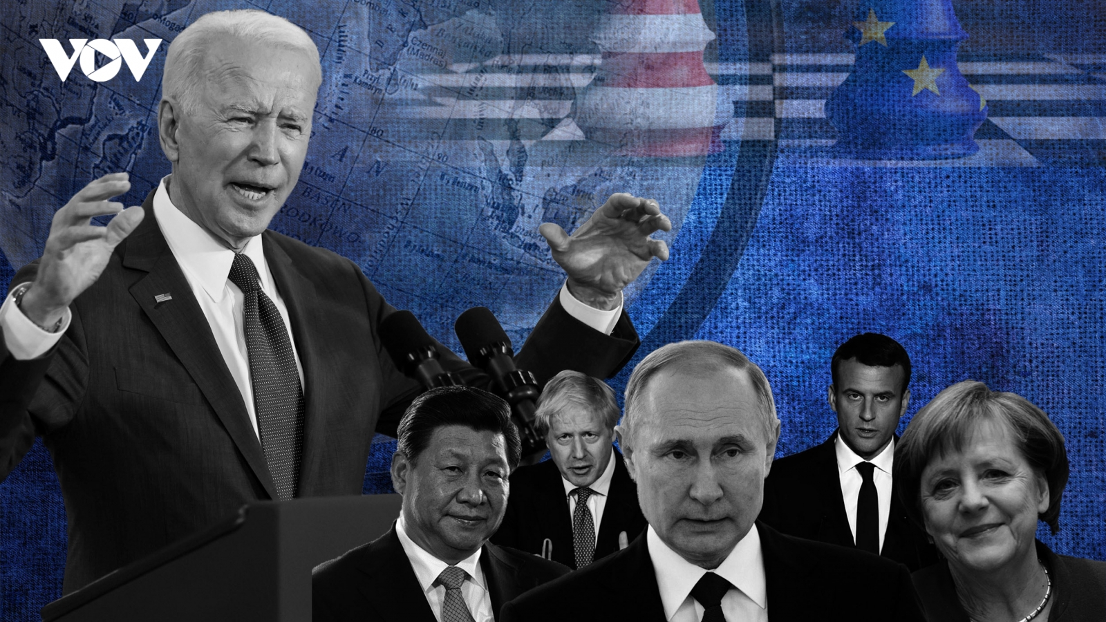 Biden đưa nước Mỹ “trở lại” châu Âu và nỗ lực đối phó với Nga - Trung