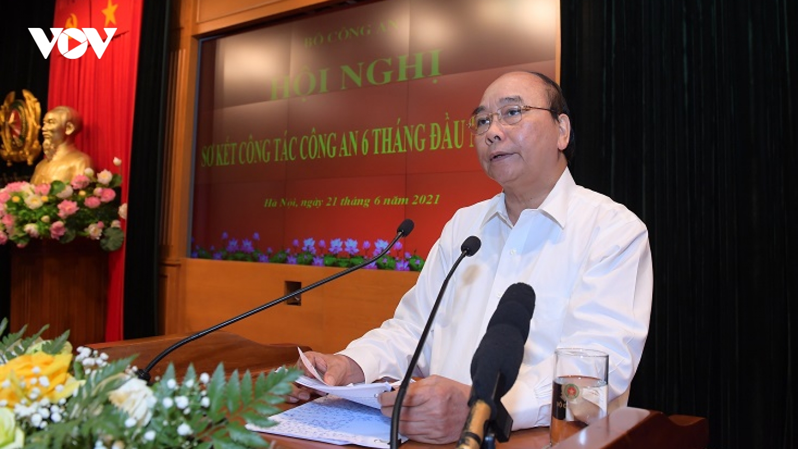 Chủ tịch nước: Ngành công an phải tiên phong trong đổi mới, sắp xếp bộ máy