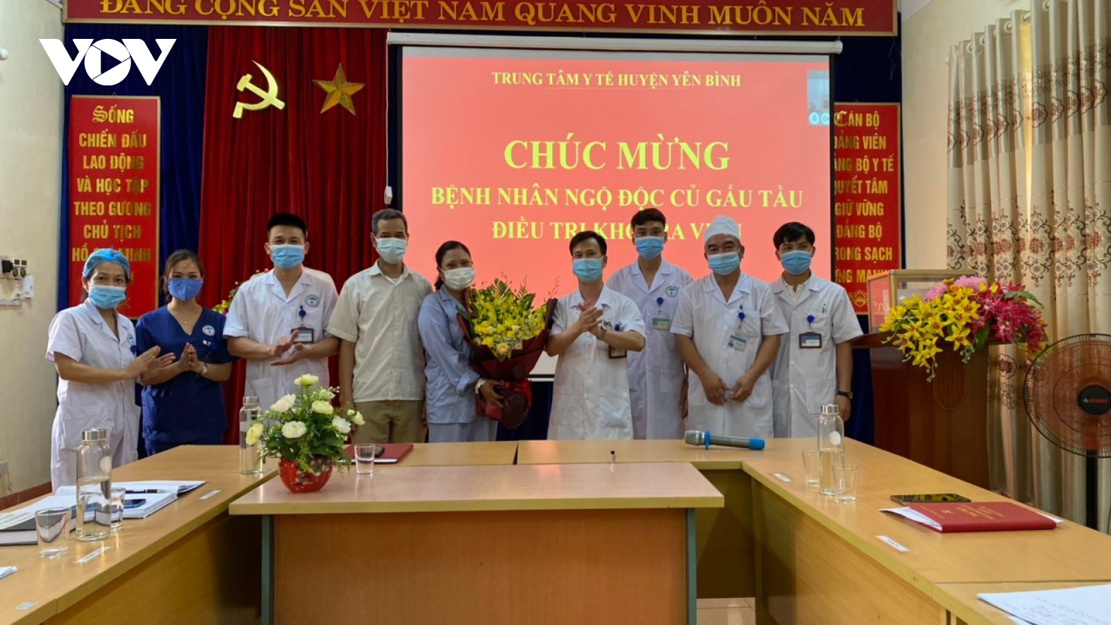 Trung tâm Y tế Yên Bình cứu sống bệnh nhân ngộ độc củ gấu tầu