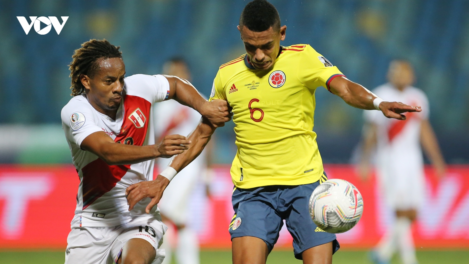Copa America 2021: Colombia thua Peru, Brazil sớm vào tứ kết