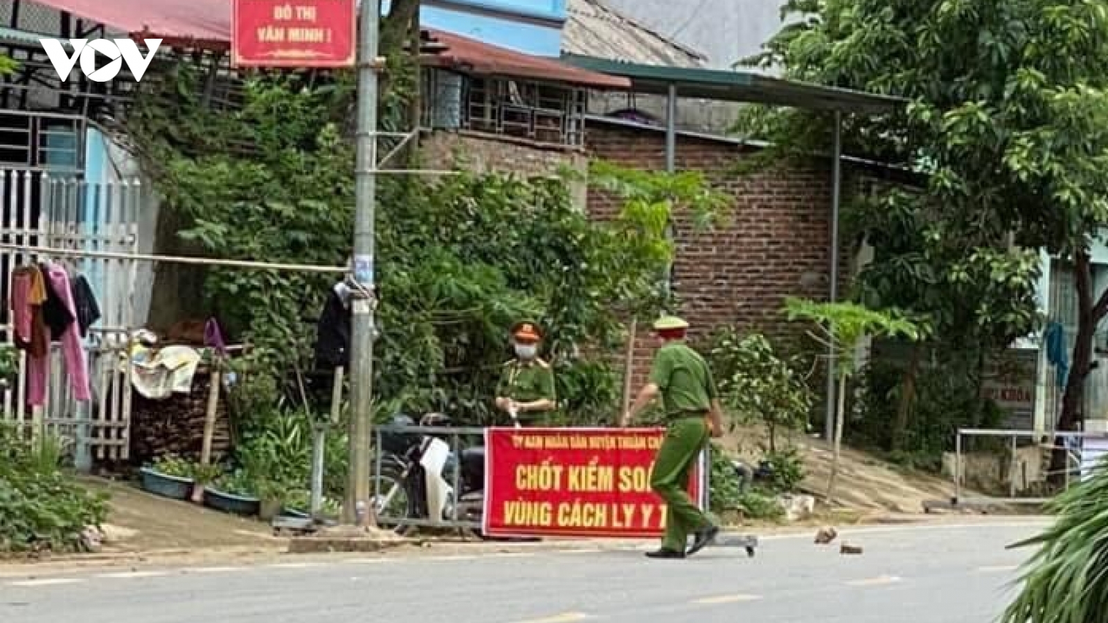 Sơn La dừng hoạt động 3 chốt kiểm soát dịch Covid-19 tại huyện Thuận Châu