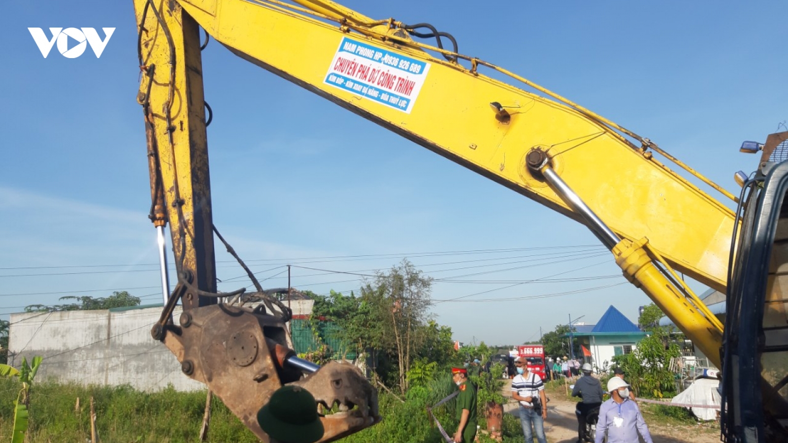 Hải Phòng cưỡng chế 159 công trình vi phạm tại khu đất 9,2ha phường Thành Tô