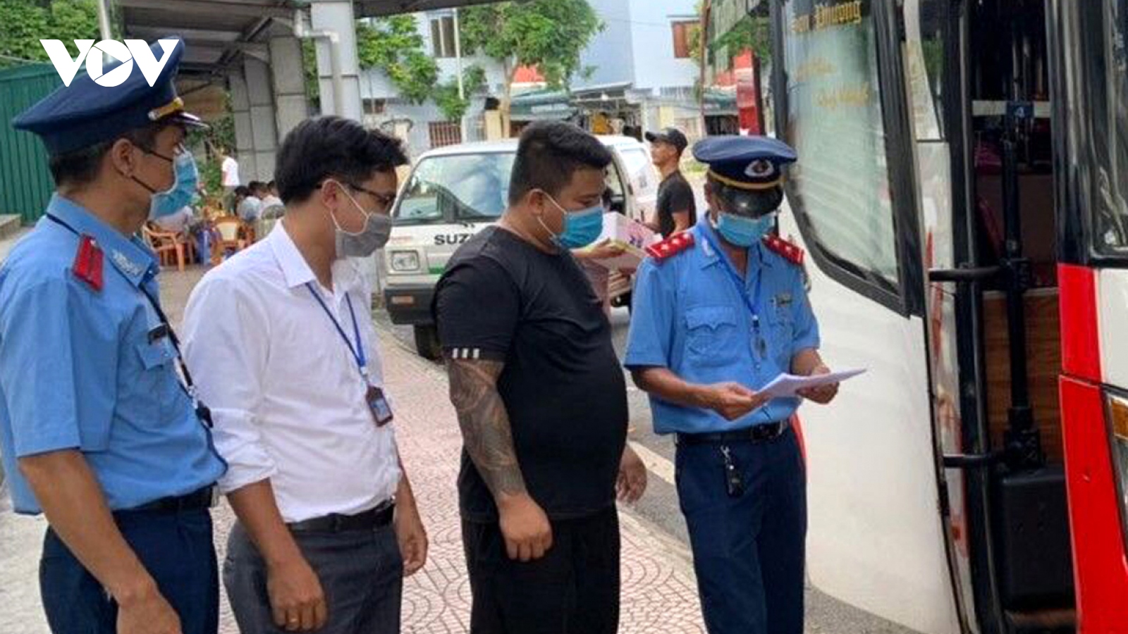 Bến xe Lai Châu từ chối phục vụ 10 lái, phụ xe vi phạm phòng, chống dịch Covid-19