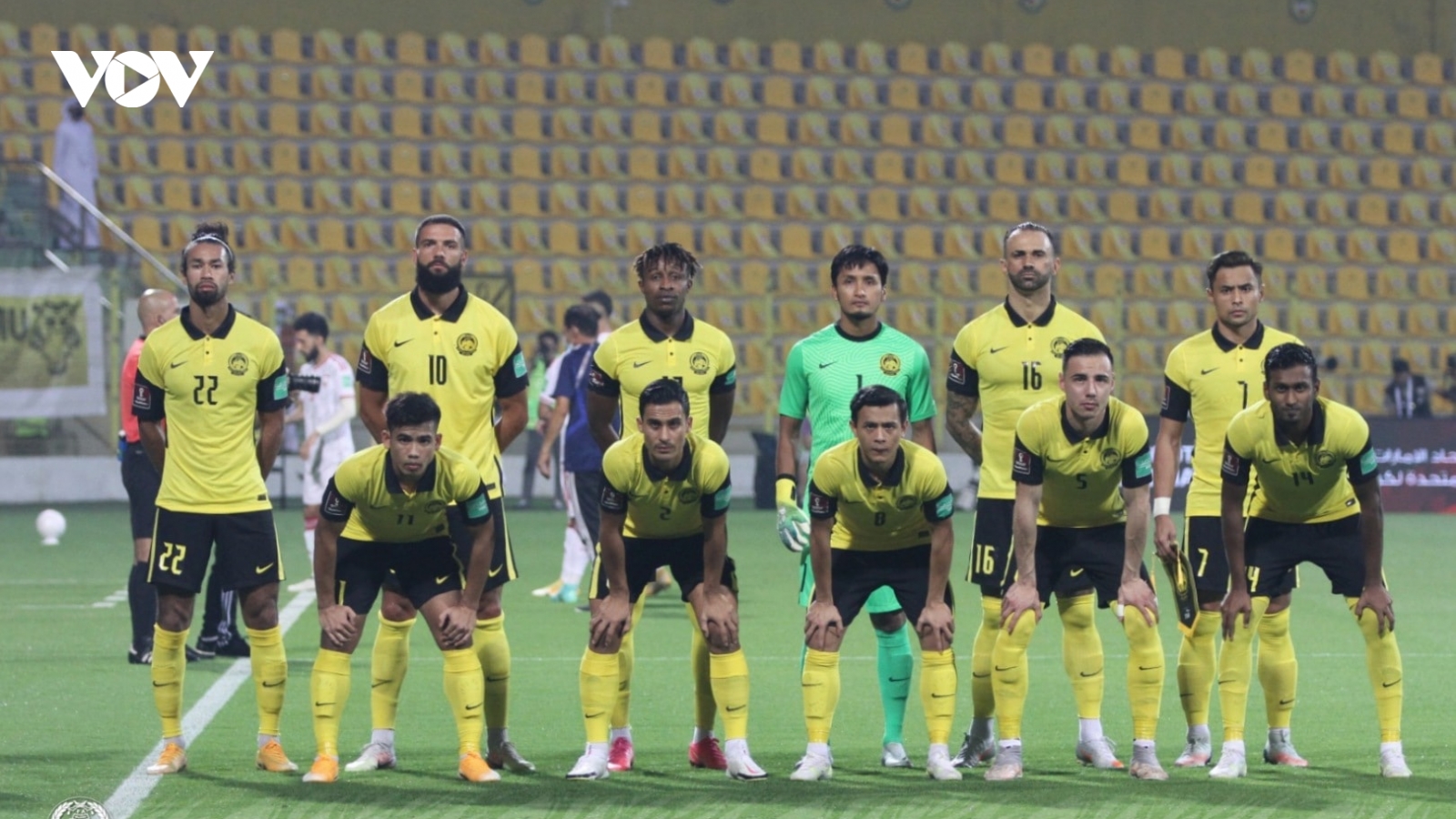 Dùng 7 "ngoại binh", Malaysia vẫn thảm bại trước UAE ở vòng loại World Cup 2022