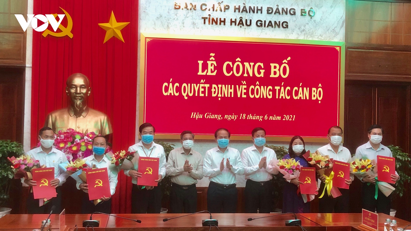 Hậu Giang điều động, bổ nhiệm nhiều cán bộ chủ chốt