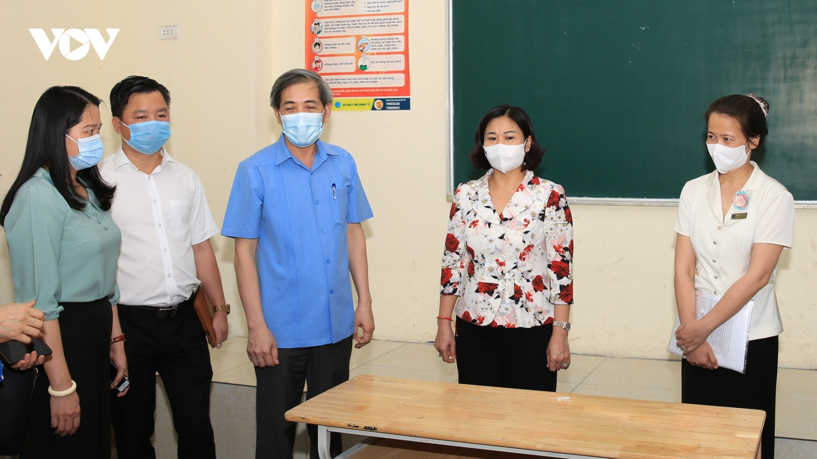 Hà Nội kiểm tra phòng, chống dịch Covid-19 và tổ chức kỳ thi vào lớp 10