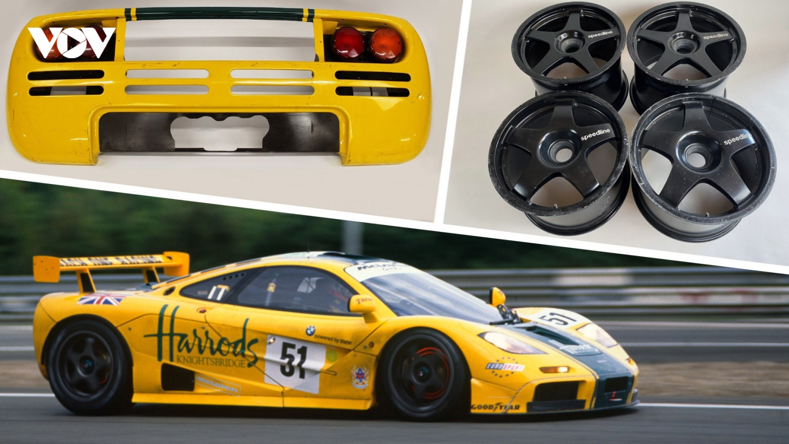 Phụ tùng của McLaren F1 GTR được rao bán với giá "bình dân"