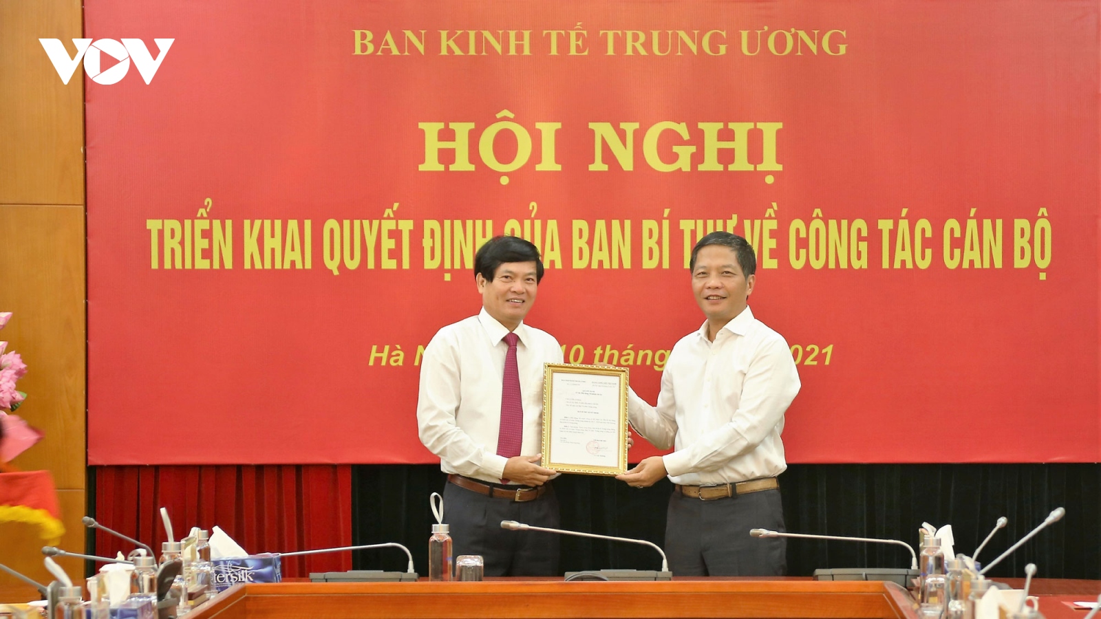 Ông Đỗ Ngọc An giữ chức Phó Trưởng Ban Kinh tế Trung ương