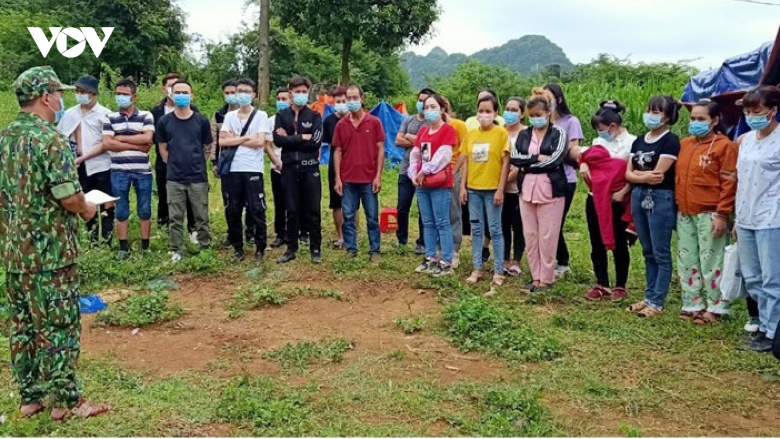 59 người từ Trung Quốc nhập cảnh trái phép về Việt Nam