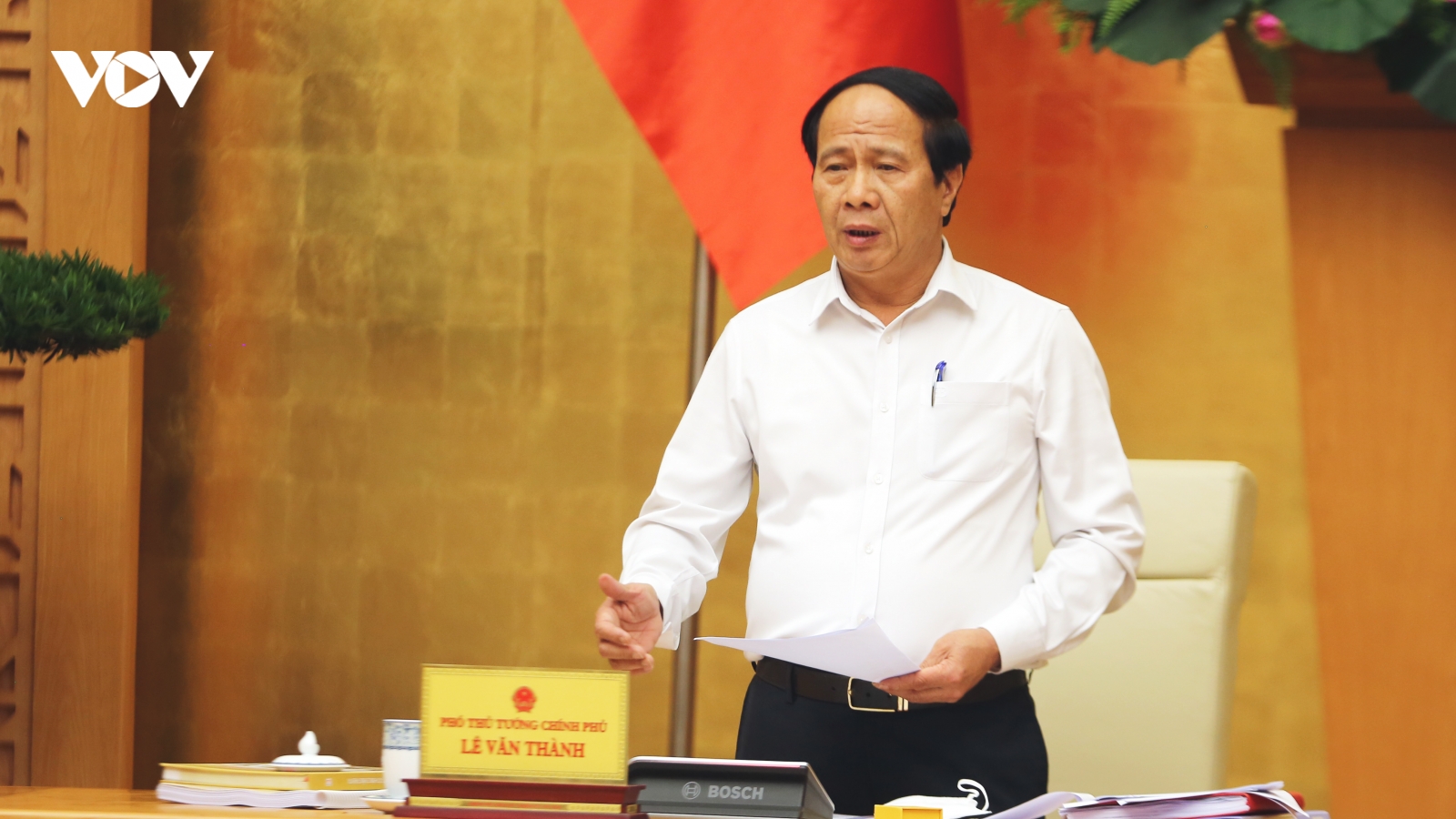 Phó Thủ tướng Lê Văn Thành: “Bảo vệ tính mạng người dân là thước đo phòng chống thiên tai"
