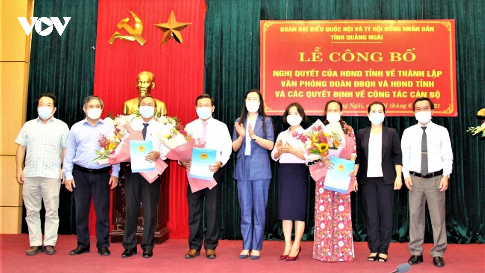 Thành lập Văn phòng Đoàn ĐBQH và HĐND tỉnh Quảng Ngãi