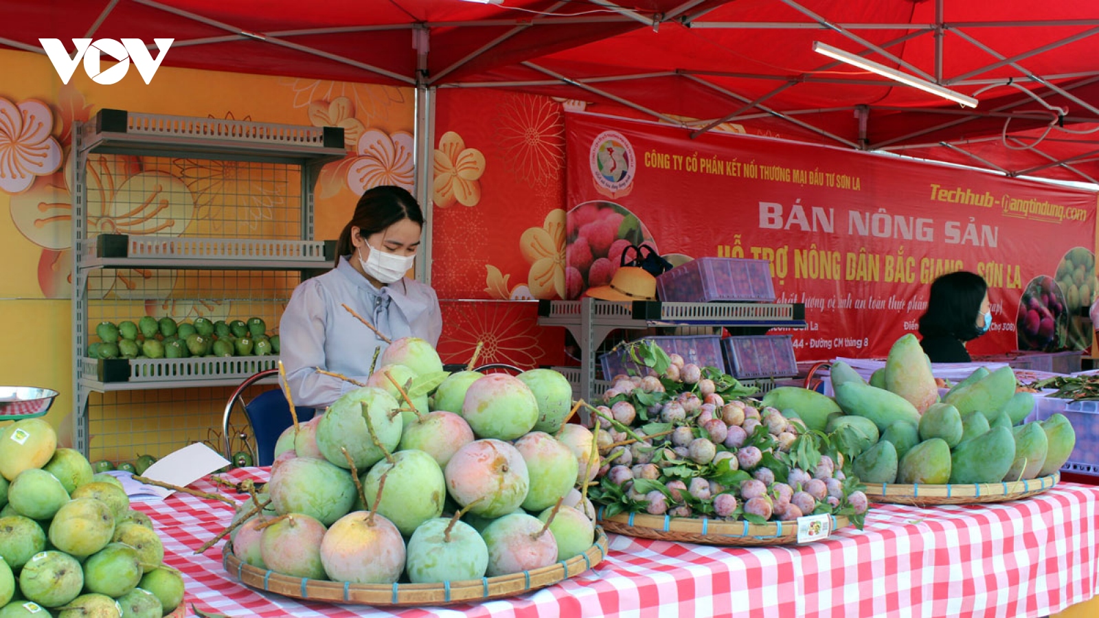 Người Sơn La hào hứng với nông sản Bắc Giang