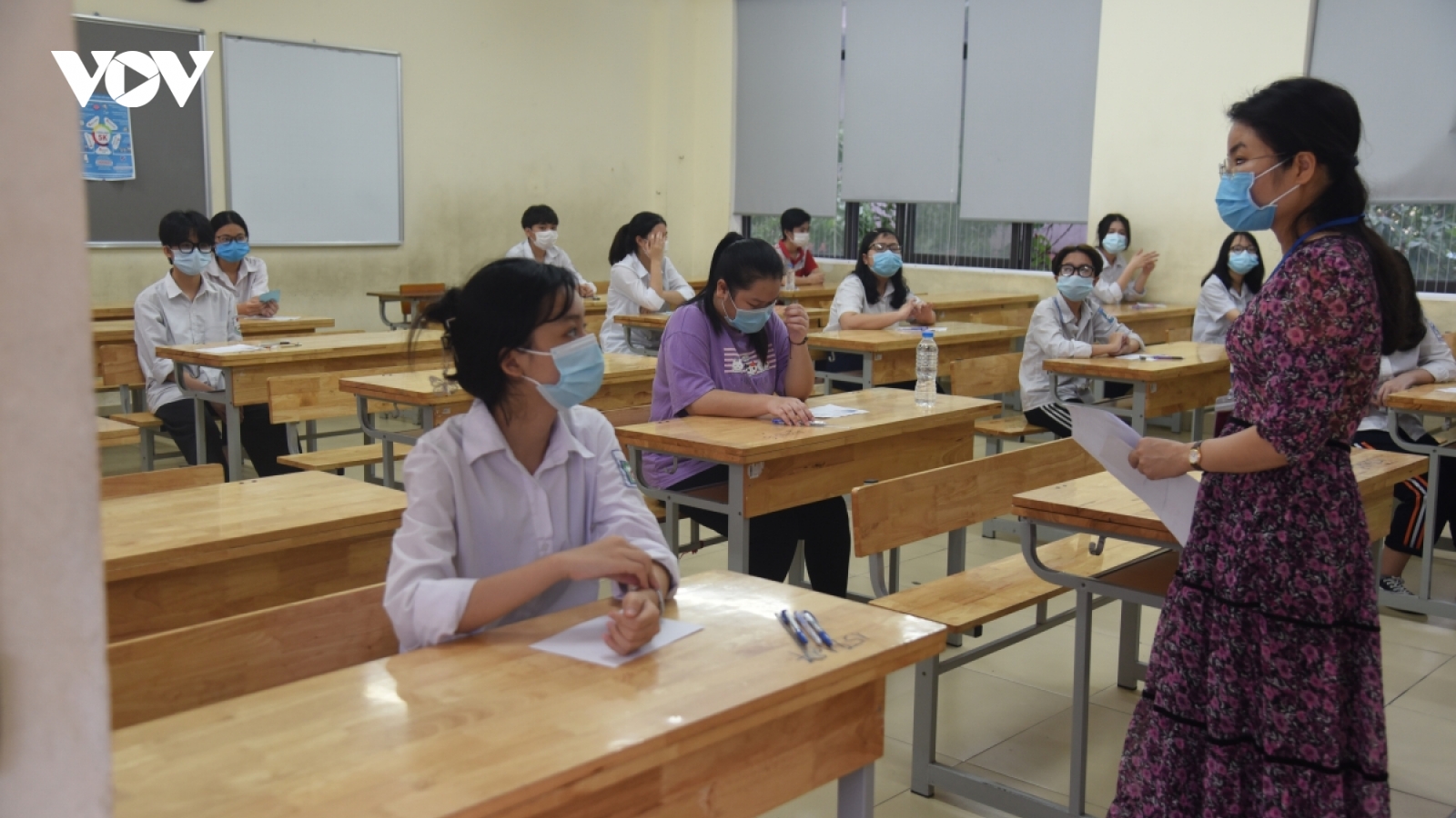 Ngày thi thứ nhất kỳ thi vào lớp 10 THPT: Thuận lợi, an toàn, tạo tâm lý tốt cho thí sinh