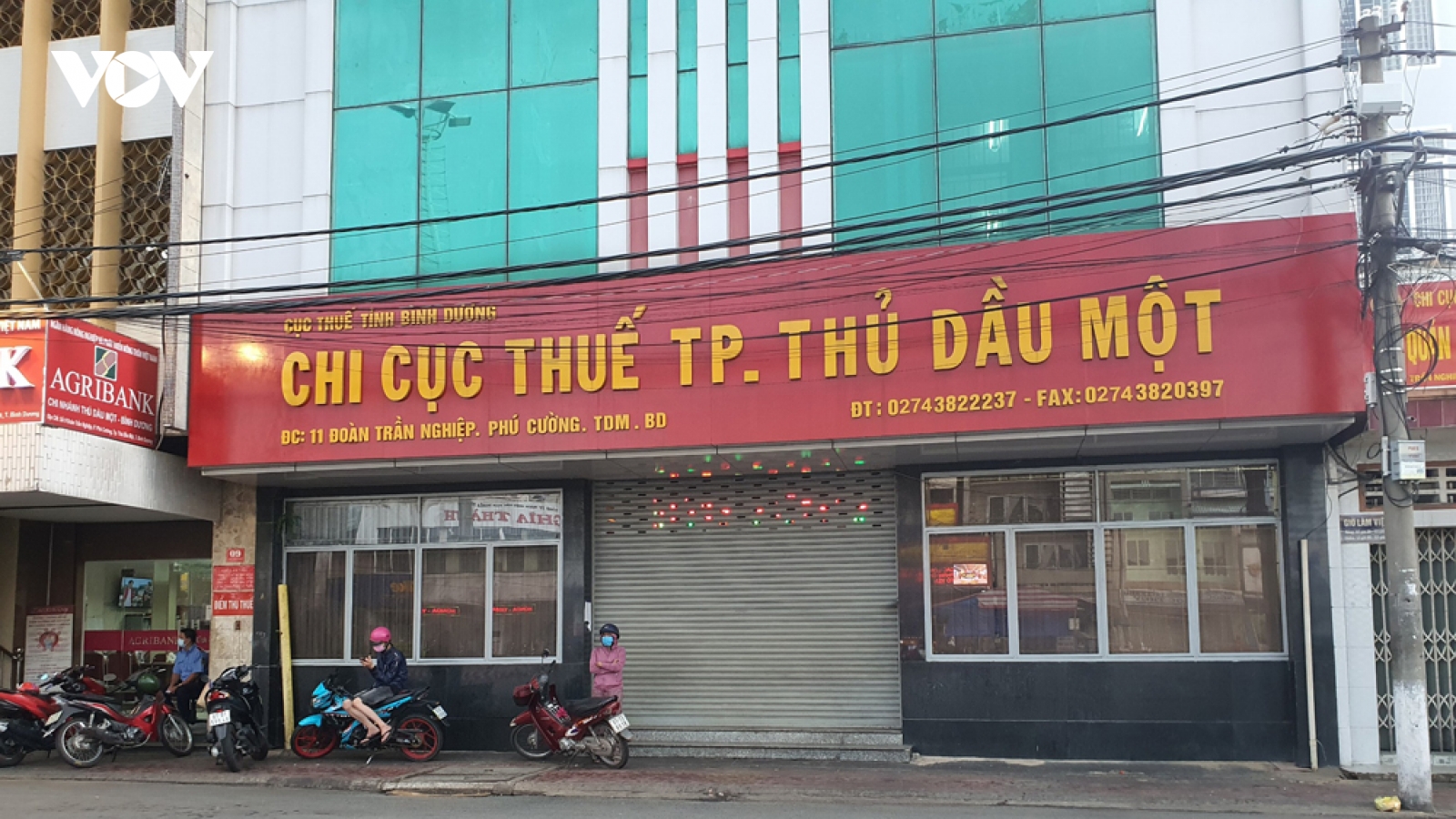 Bình Dương gỡ bỏ phong toả Chi Cục thuế Thủ Dầu Một