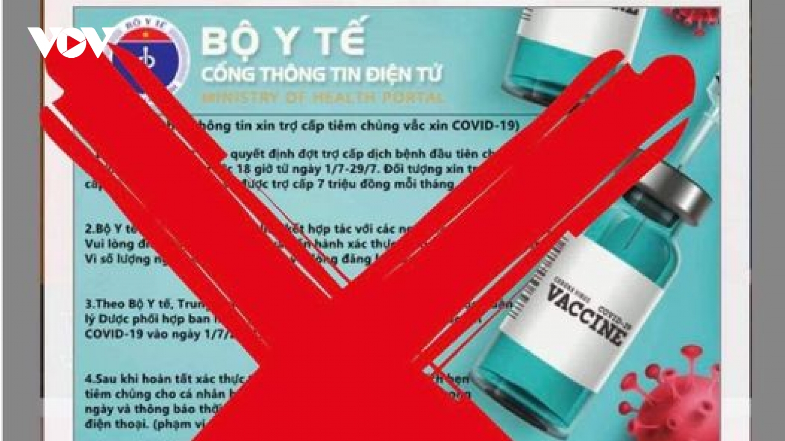 Cảnh báo website giả mạo Cổng thông tin điện tử của Bộ Y tế