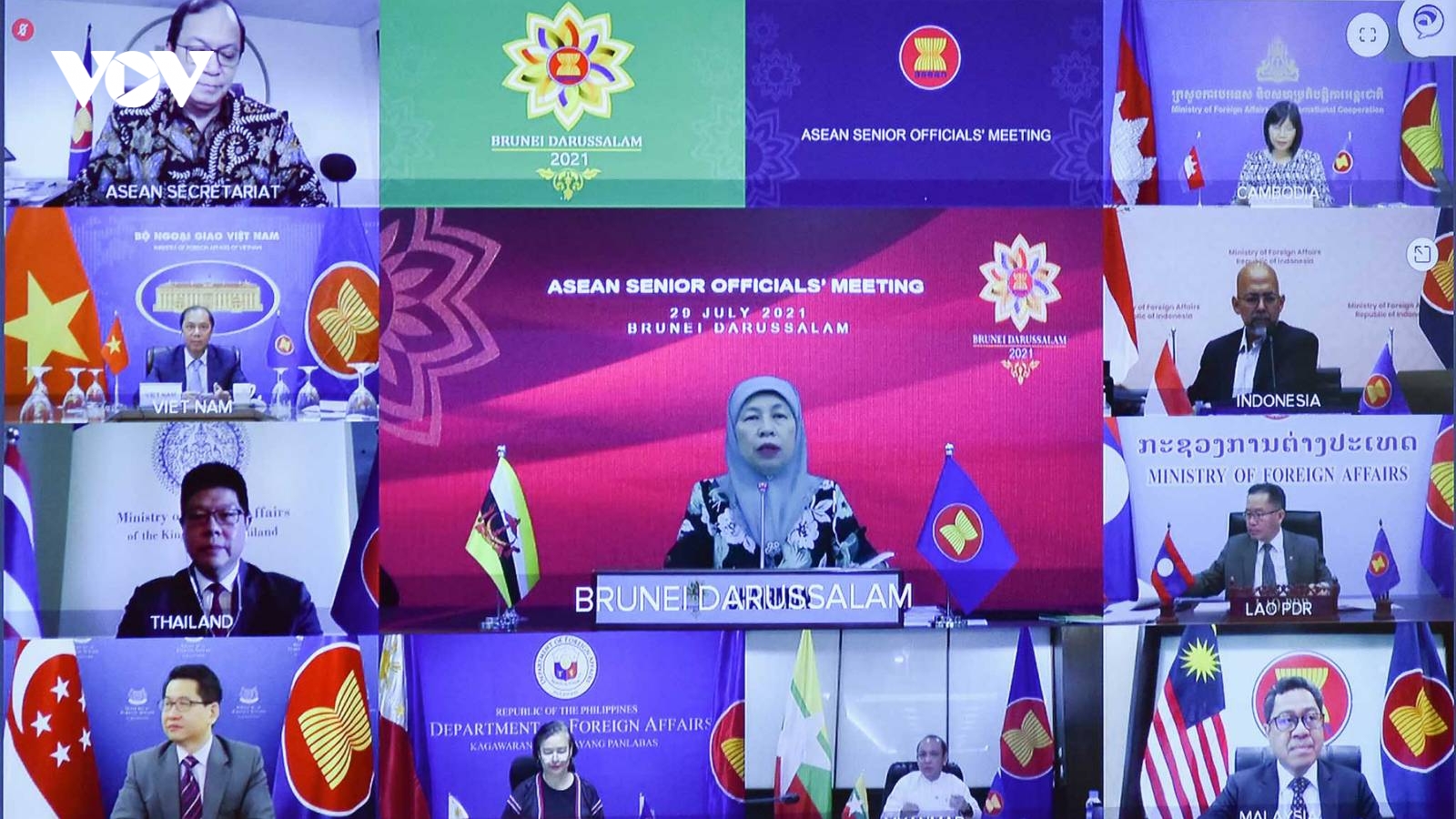 SOM ASEAN rà soát công tác chuẩn bị cho Hội nghị Bộ trưởng Ngoại giao lần thứ 54
