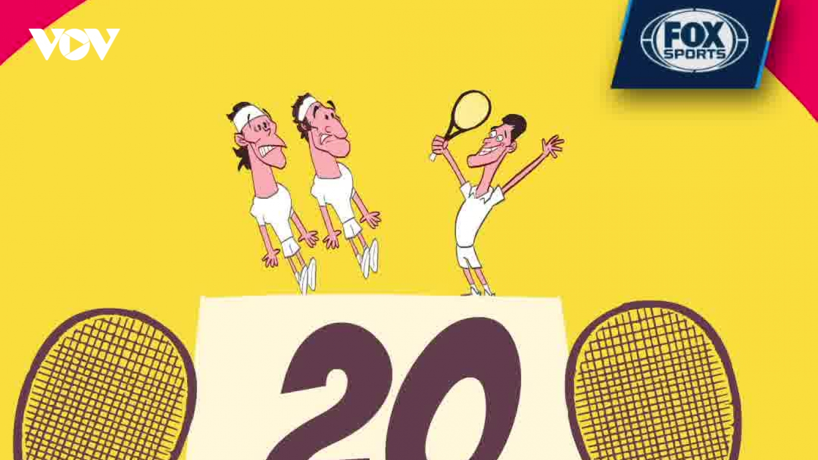 Biếm họa 24h: Djokovic khiến Federer và Nadal run rẩy