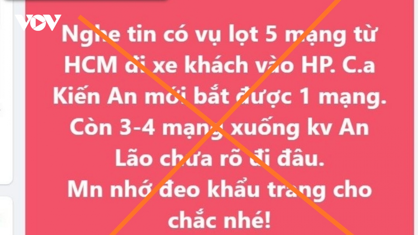 Hải Phòng xử phạt 12,5 triệu đồng chủ Fanpage thông tin sai sự thật về dịch Covid-19