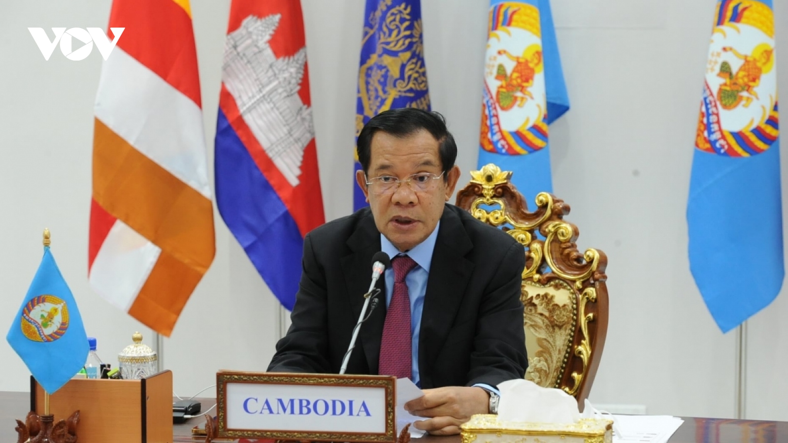 Cambodia donates medical supplies and cash in support of Vietnam's COVID-19 fight