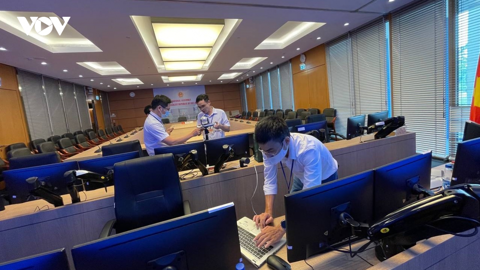 VNPT triển khai hạ tầng phục vụ kỳ họp thứ nhất, Quốc hội khoá XV