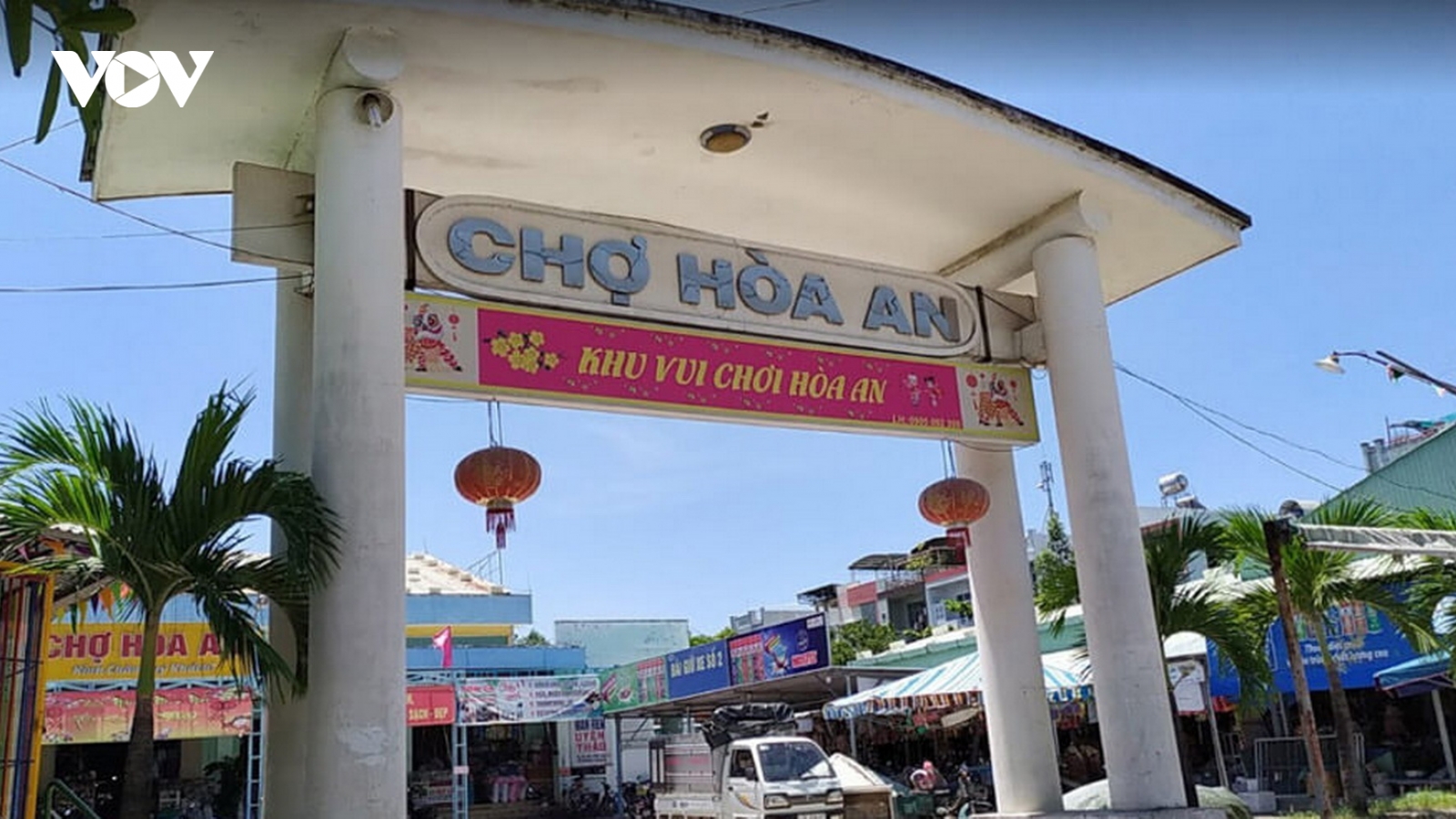 Đà Nẵng tạm dừng hoạt động chợ Hòa An, quận Cẩm Lệ