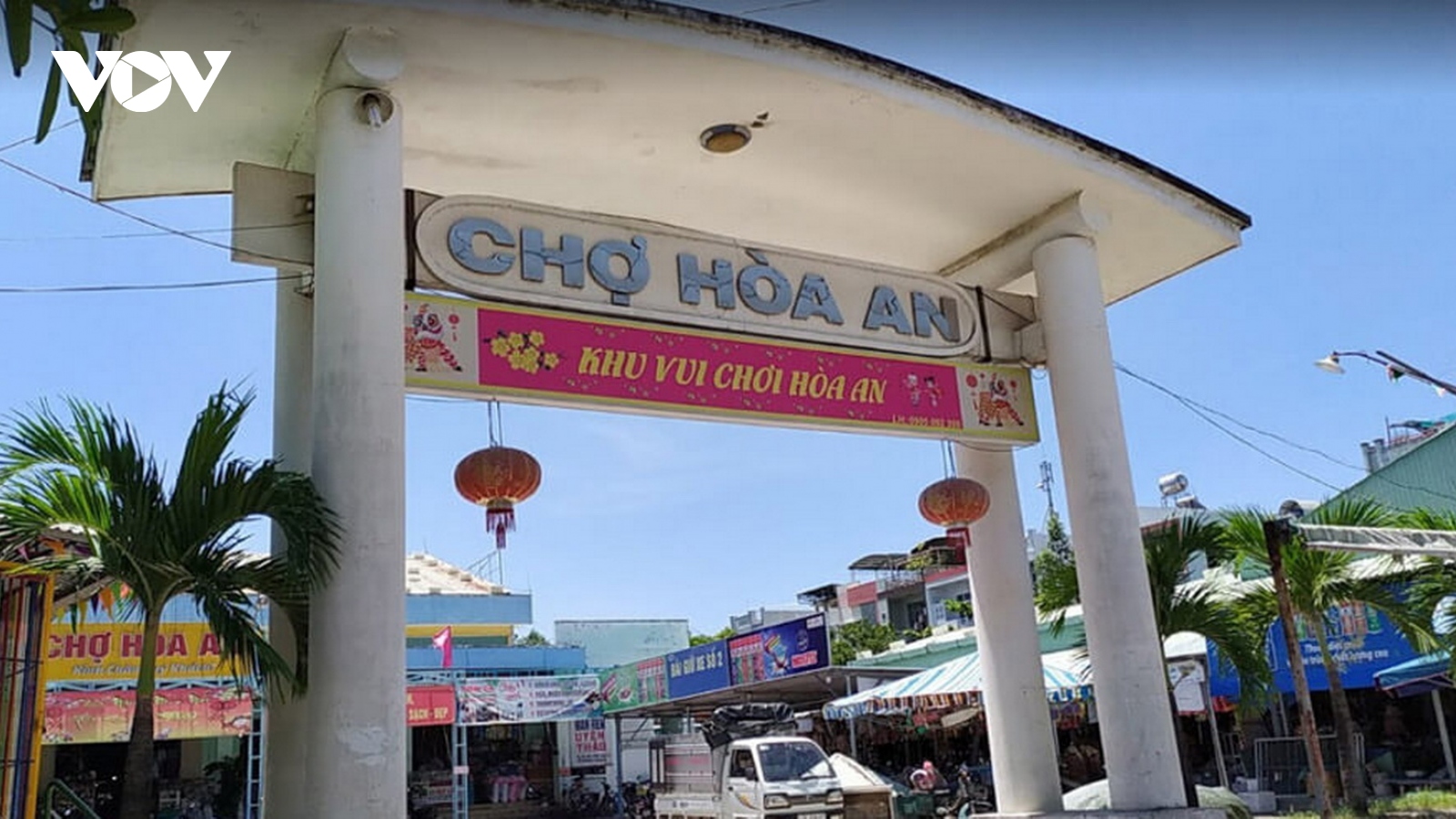 Đà Nẵng tạm dừng hoạt động chợ Hòa An, quận Cẩm Lệ