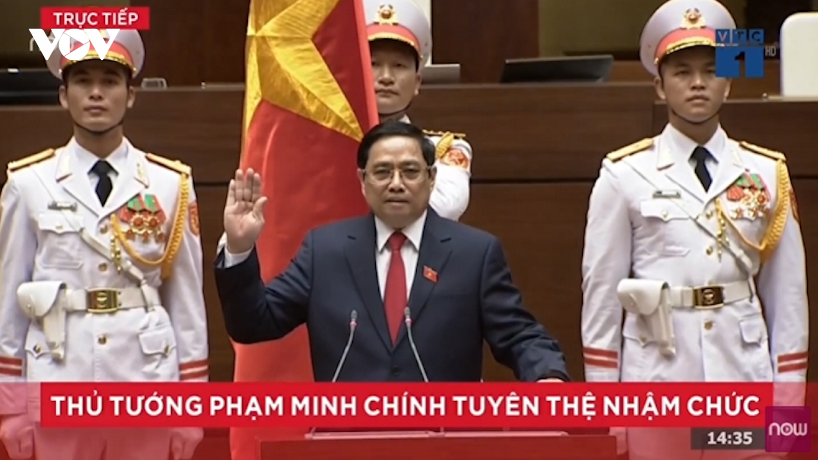 Thủ tướng Phạm Minh Chính tuyên thệ và phát biểu nhậm chức