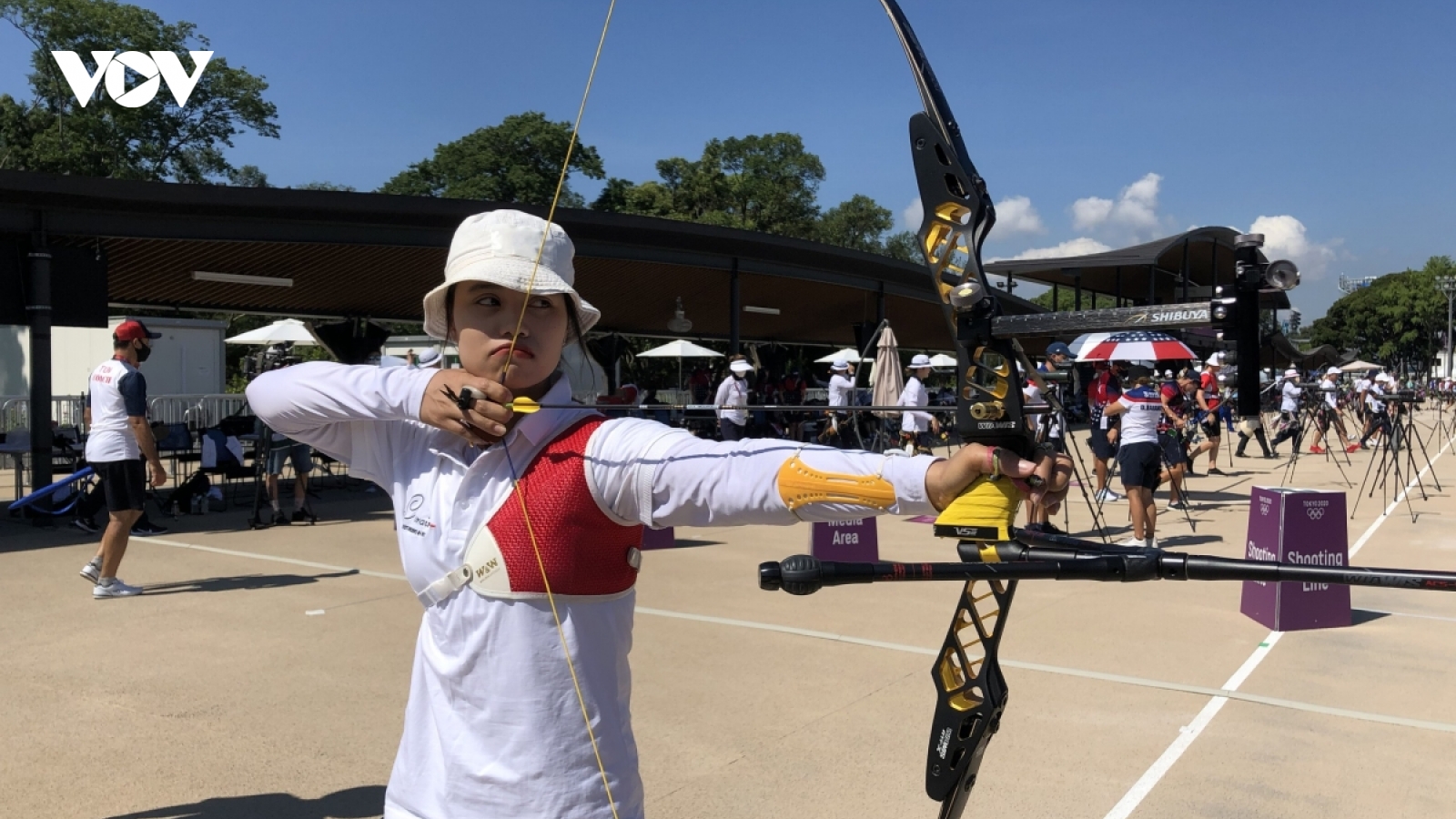 Vòng loại bắn cung Olympic Tokyo: Ánh Nguyệt đạt thành tích tốt nhất trong năm