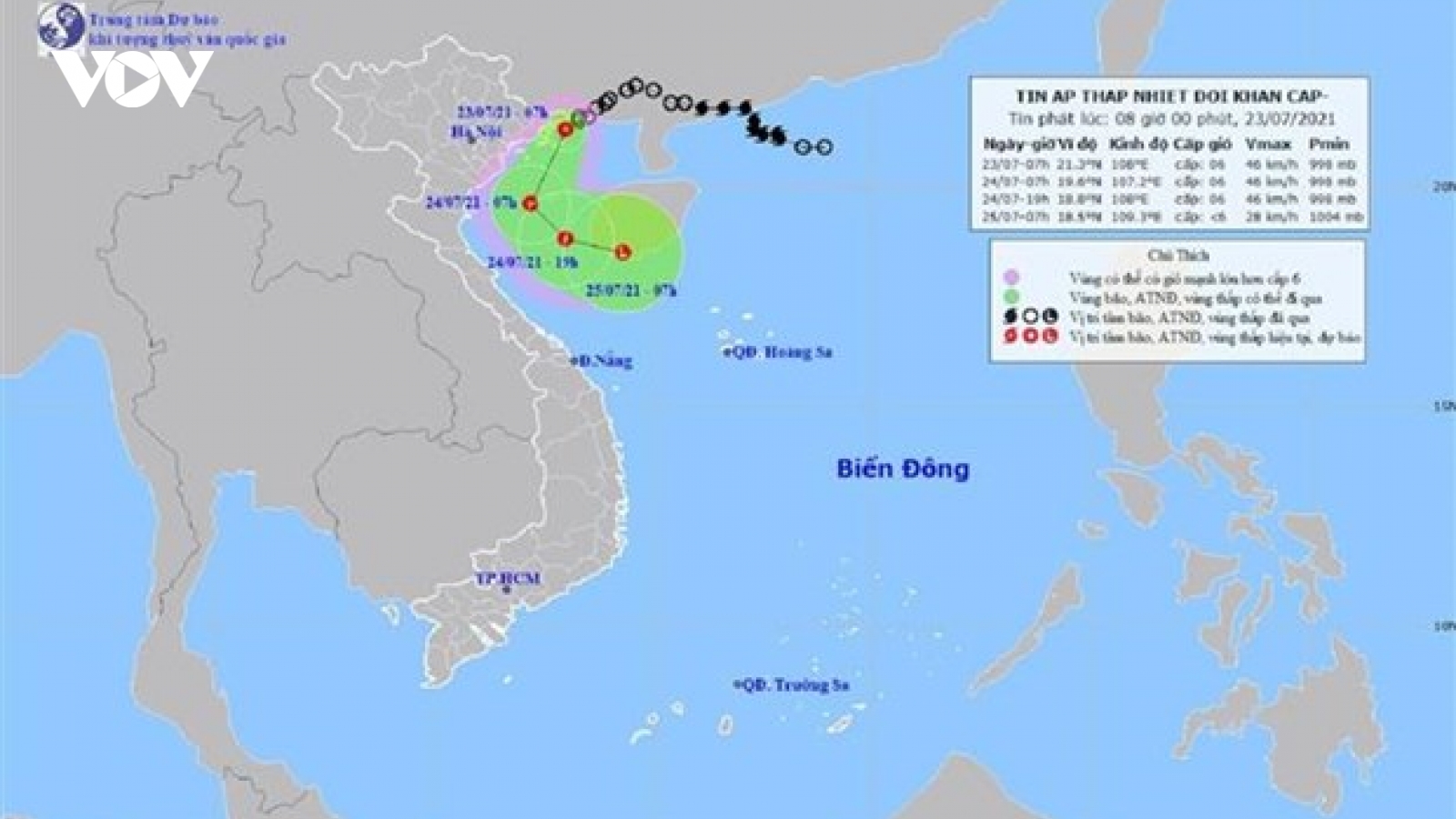 Áp thấp nhiệt đới đổ bộ vào Hải Phòng, Ninh Bình, gió giật cấp 8
