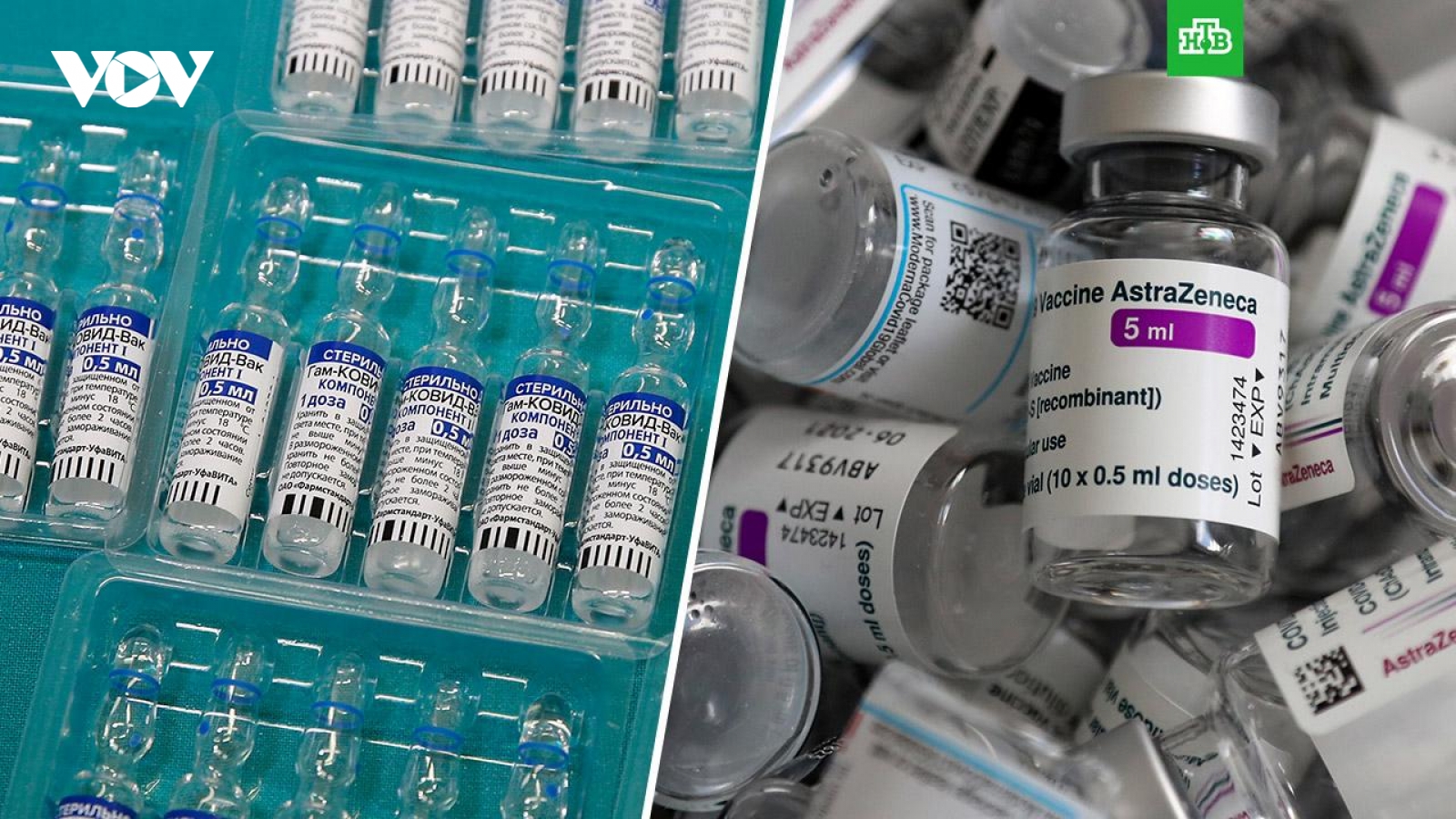 Chưa thấy tác dụng phụ khi kết hợp vaccine AstraZeneca và Sputnik-V